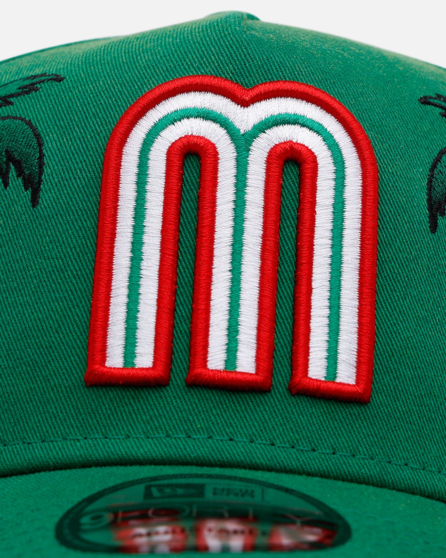 New Era Mexico National Baseball Team 'Palm Trees' 9FORTY A-Frame Snapback Official Team Color、mySite、zt4zffjzw
