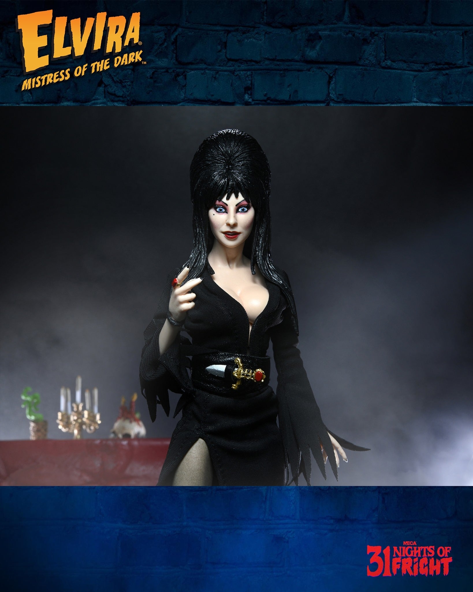 NECA Elvira Mistress of the Dark (8 Scale)、mySite、hgirdovlk