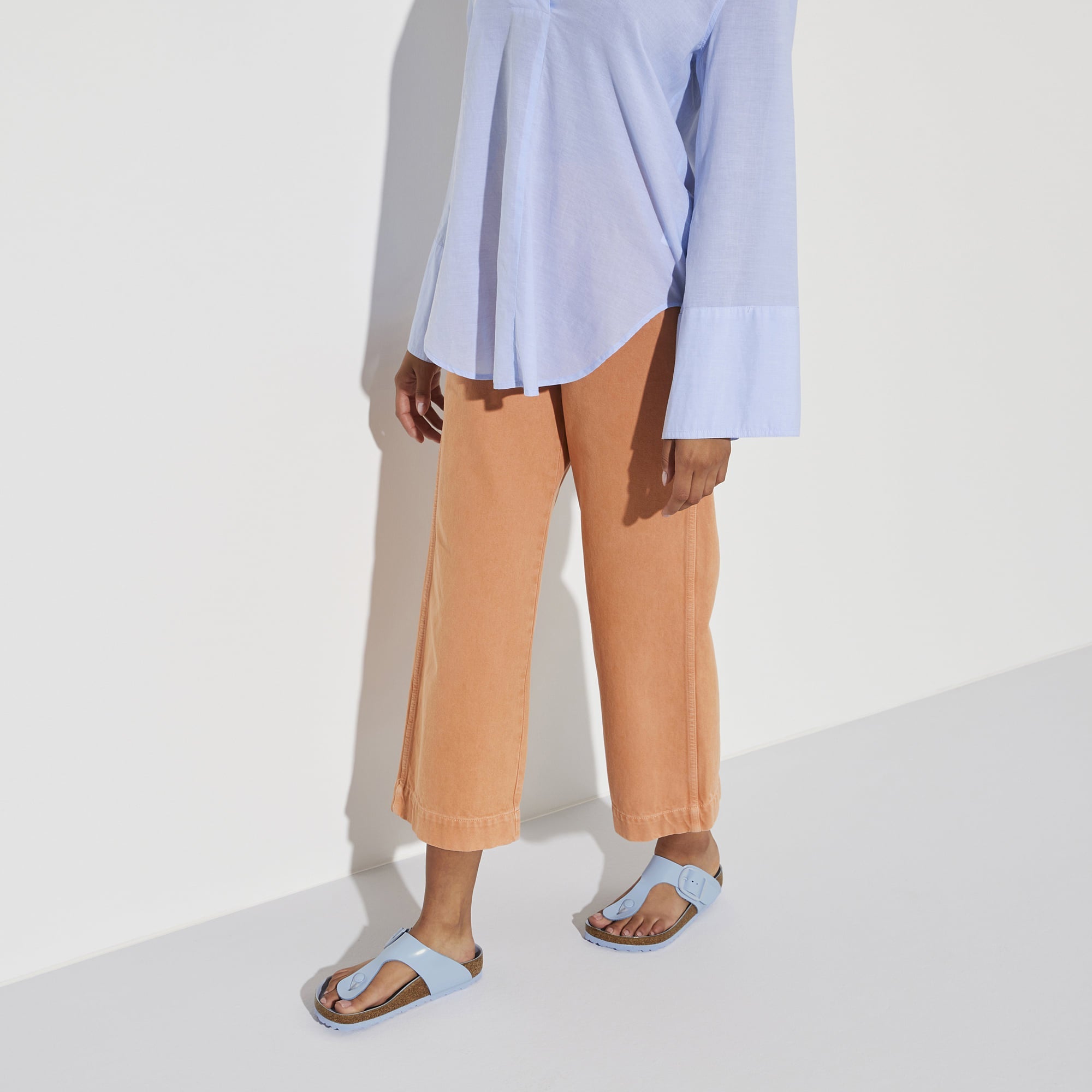 Gizeh Big Buckle Natural Leather Patent、mySite、gtrtttuynbv