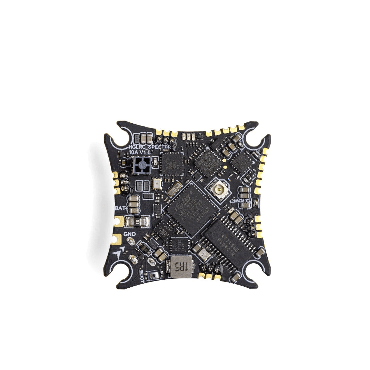  HGLRC Specter F411 1-2S AIO Whoop/Toothpick Flight Controller (w/ 10A 8Bit 4in1 ESC & 400mW VTX) - ELRS 2.4GHz (SPI)、mySite、merchandisen