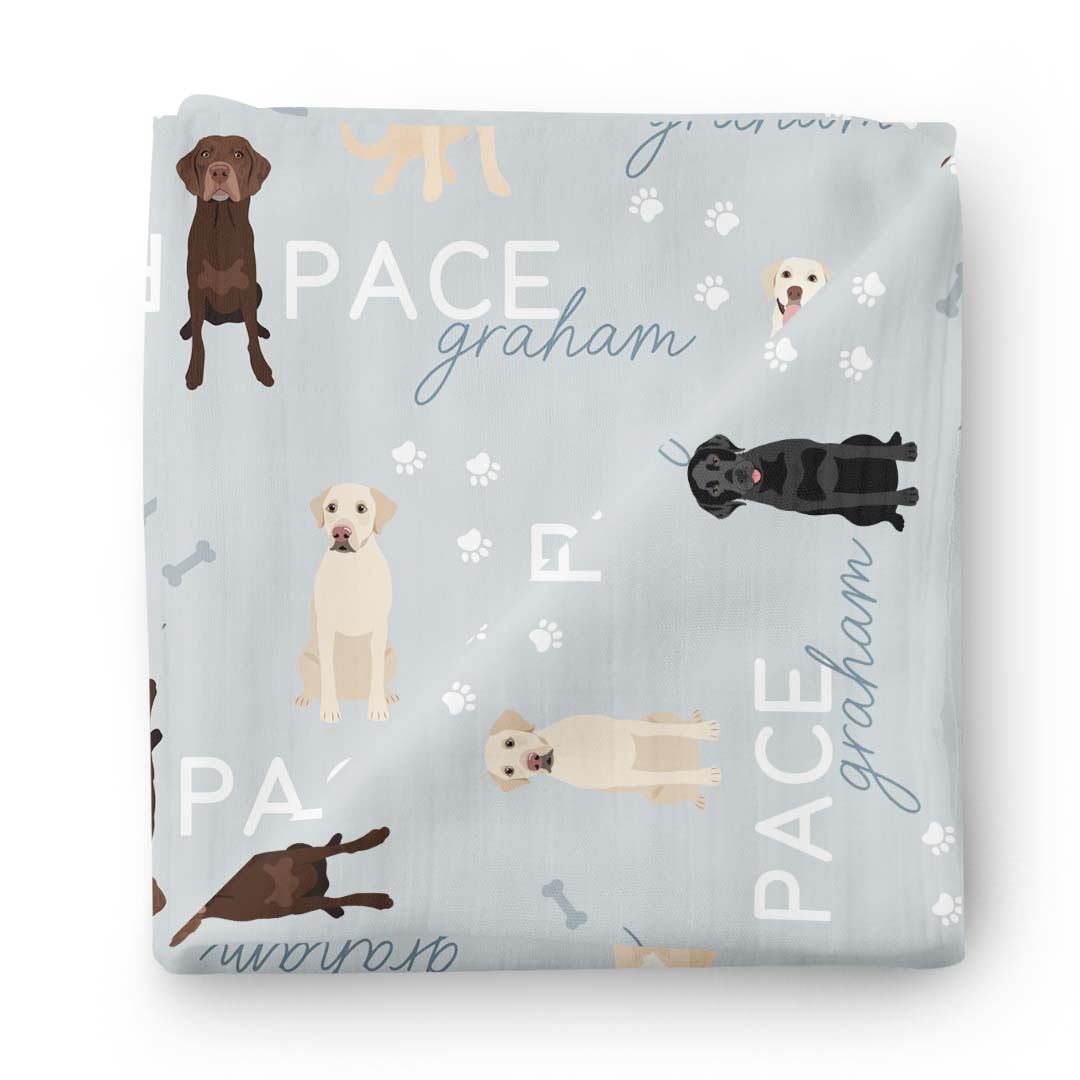  Personalized Baby Name Swaddle Blanket | Lab、mySite、layawaytickets