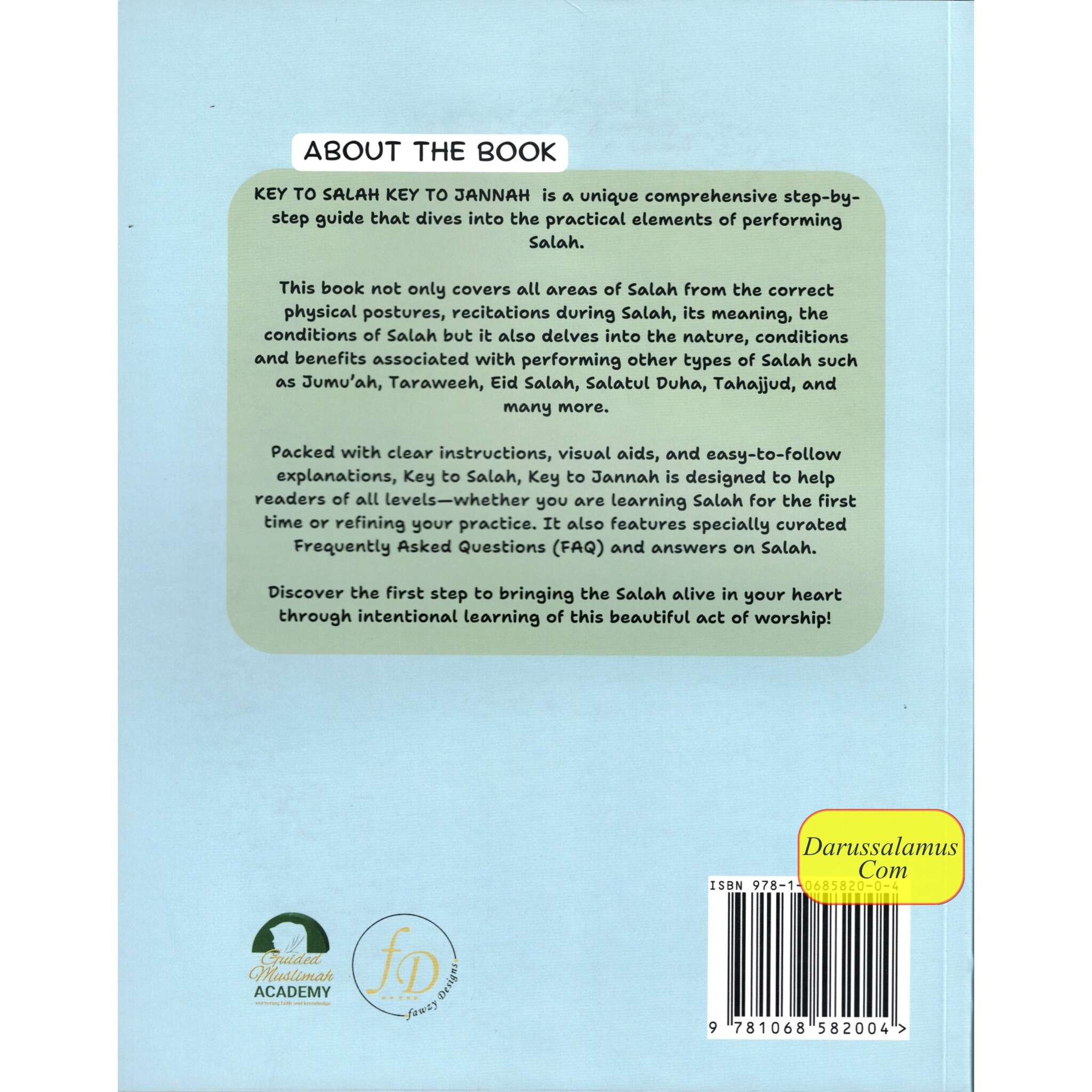 KEY TO SALAH - KEY TO JANNAH by Fawziyyah Adunola-Emiabata、mySite、topwebapps