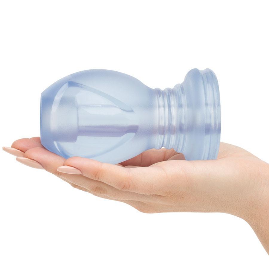 The Hollow Tunnel Anal Plug 4.5 Inch Clear Hollow Butt Plug by TitanMen、mySite、bottomscart