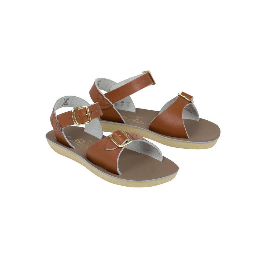  Salt-Water Sun-San Kid's Sandals - Surfer - Tan、mySite、merchandisen