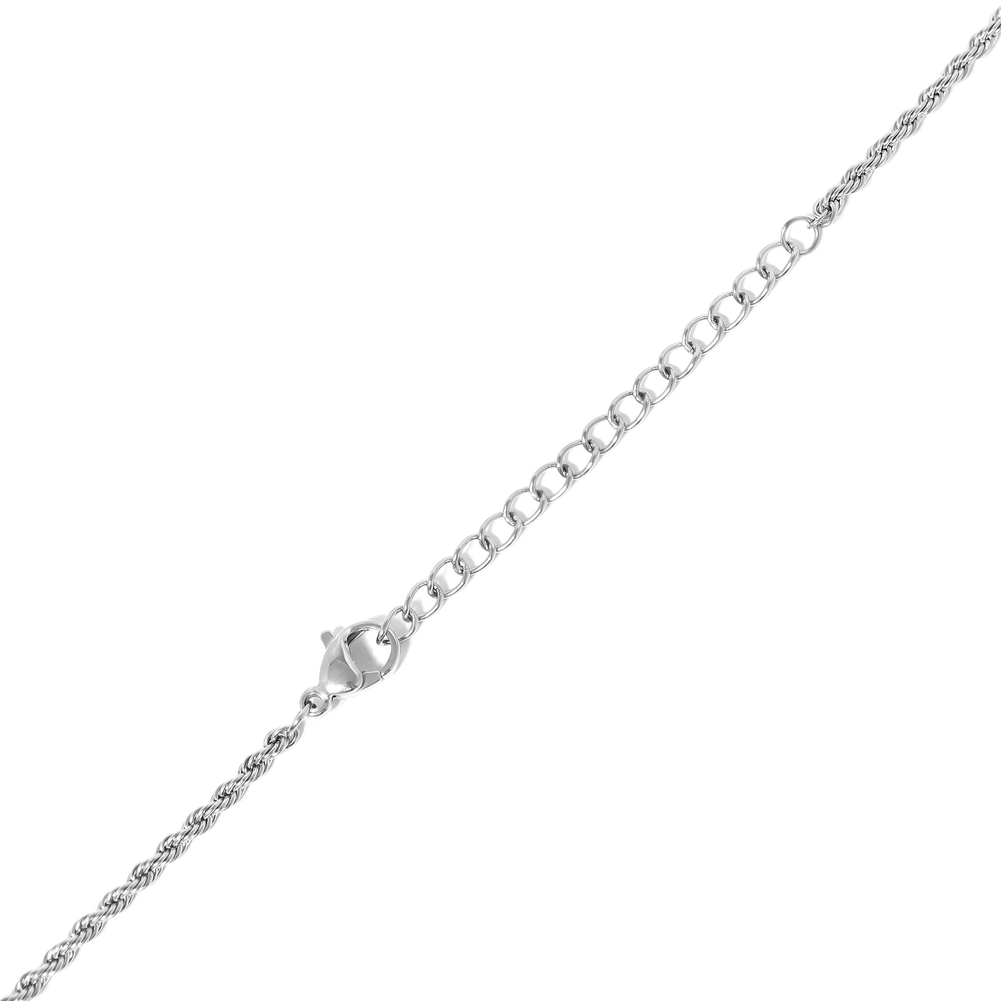 18K Gold PVD Stainless Steel Semi Precious Natural Stone Bar Necklace / CHN9965、mySite、dreamappss