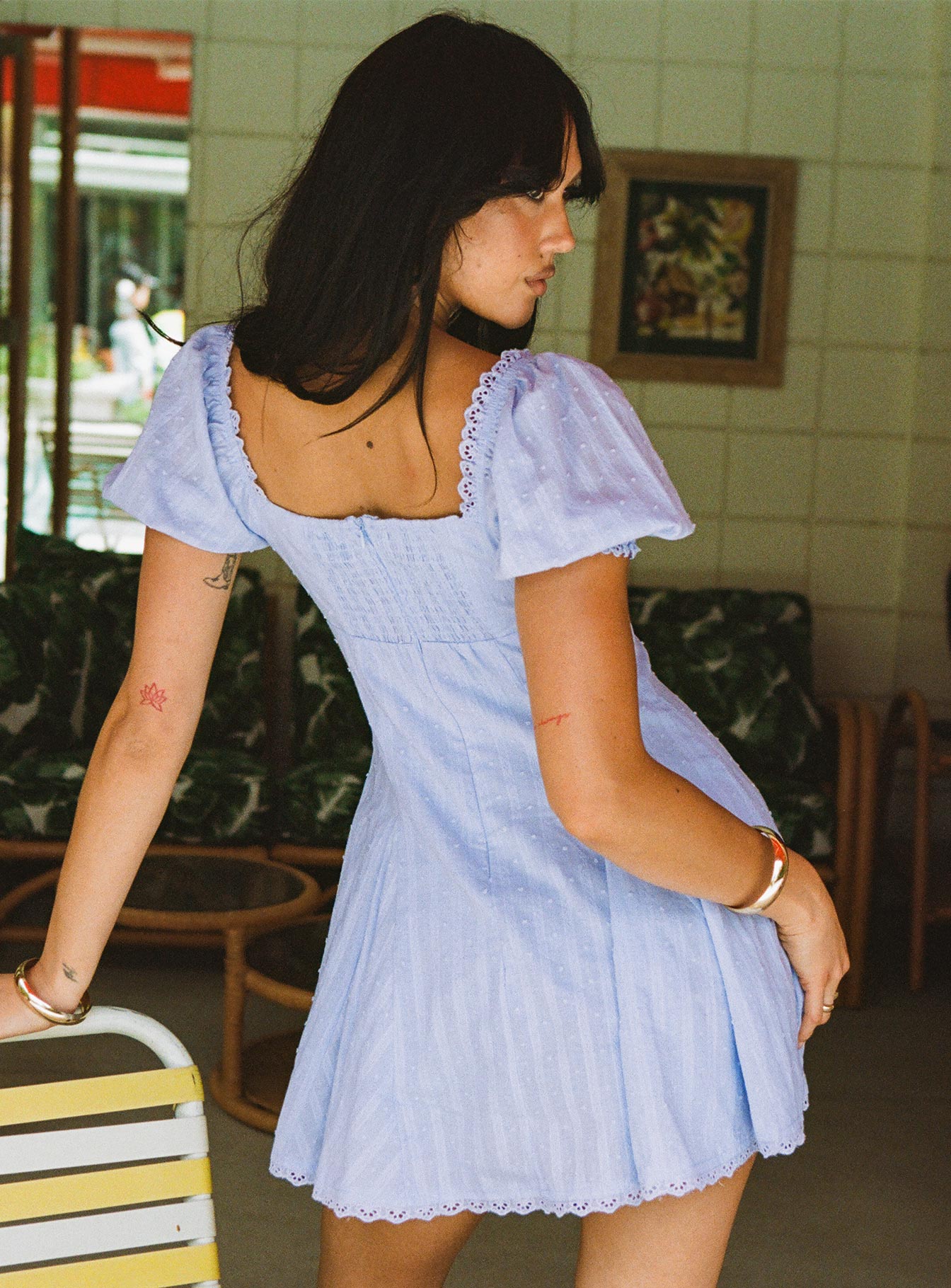 Rabatia Mini Dress Blue、mySite、solidvoid