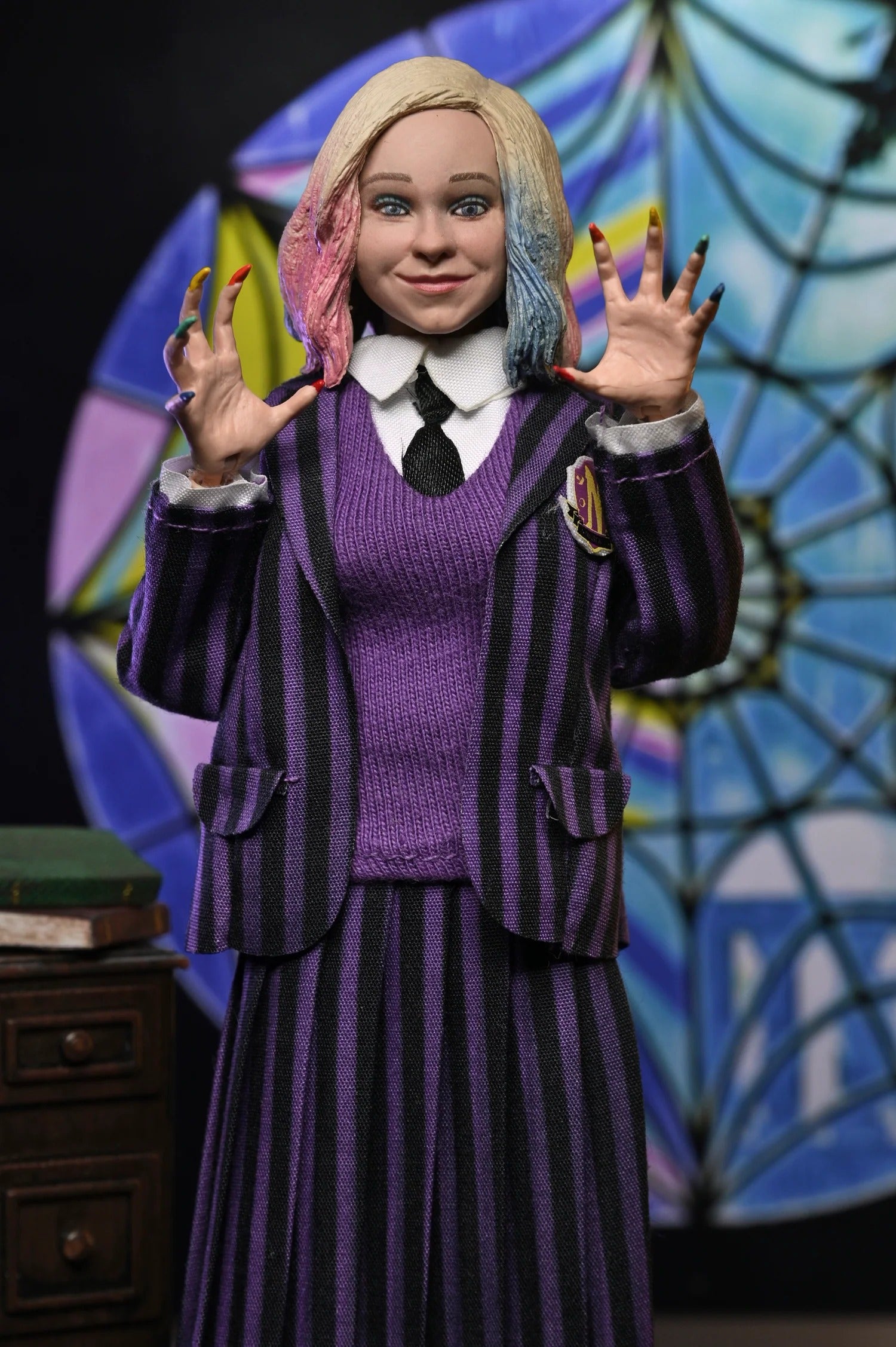 NECA Wednesday Nevermore Uniform Wednesday Addams and Enid 2-Pack (8 Clothed Scale)、mySite、hgirdovlk