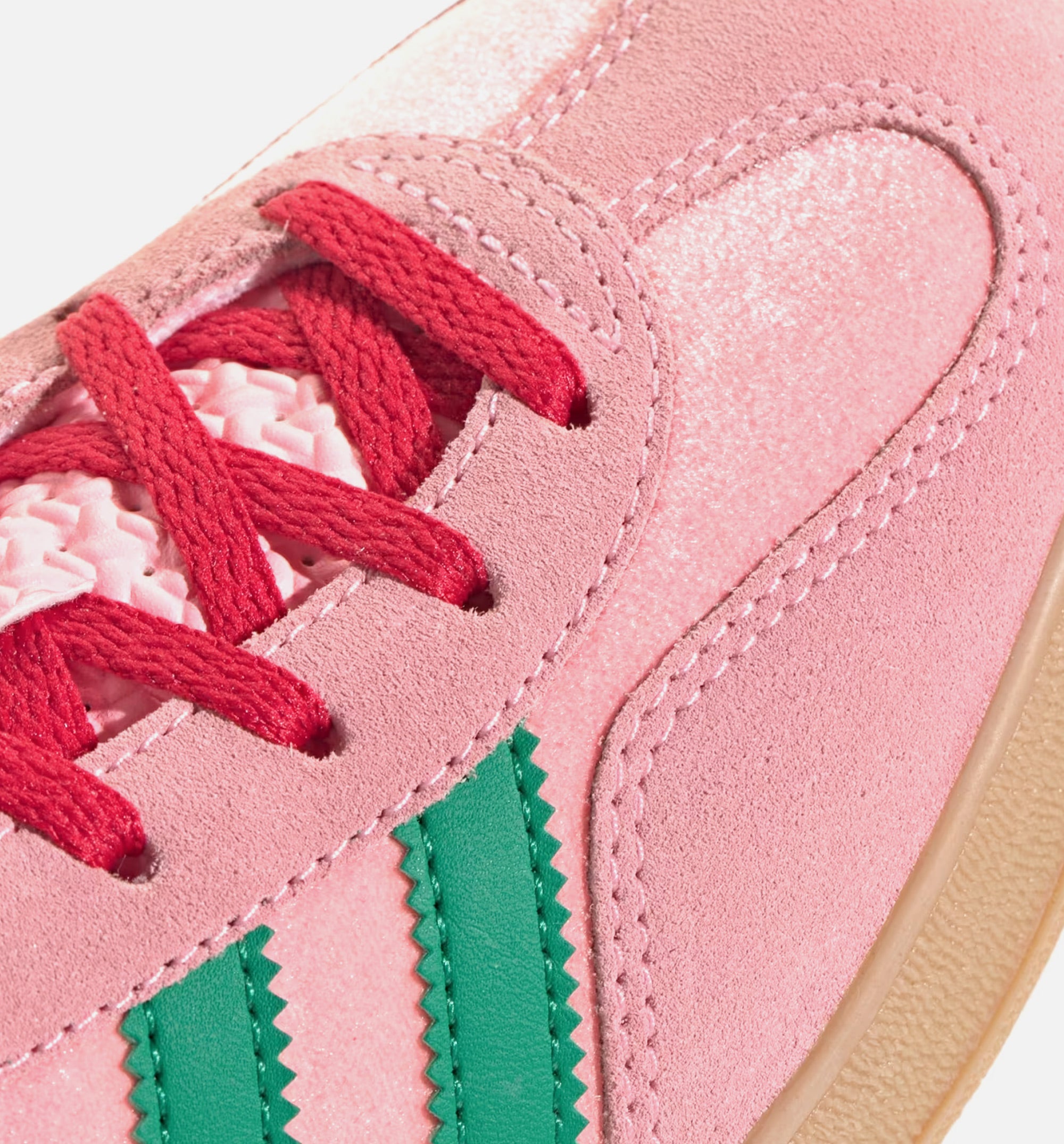 Gazelle Indoor Womens Lifestyle Shoe - Court Green/Glow Pink/Gum、mySite、dreamappss