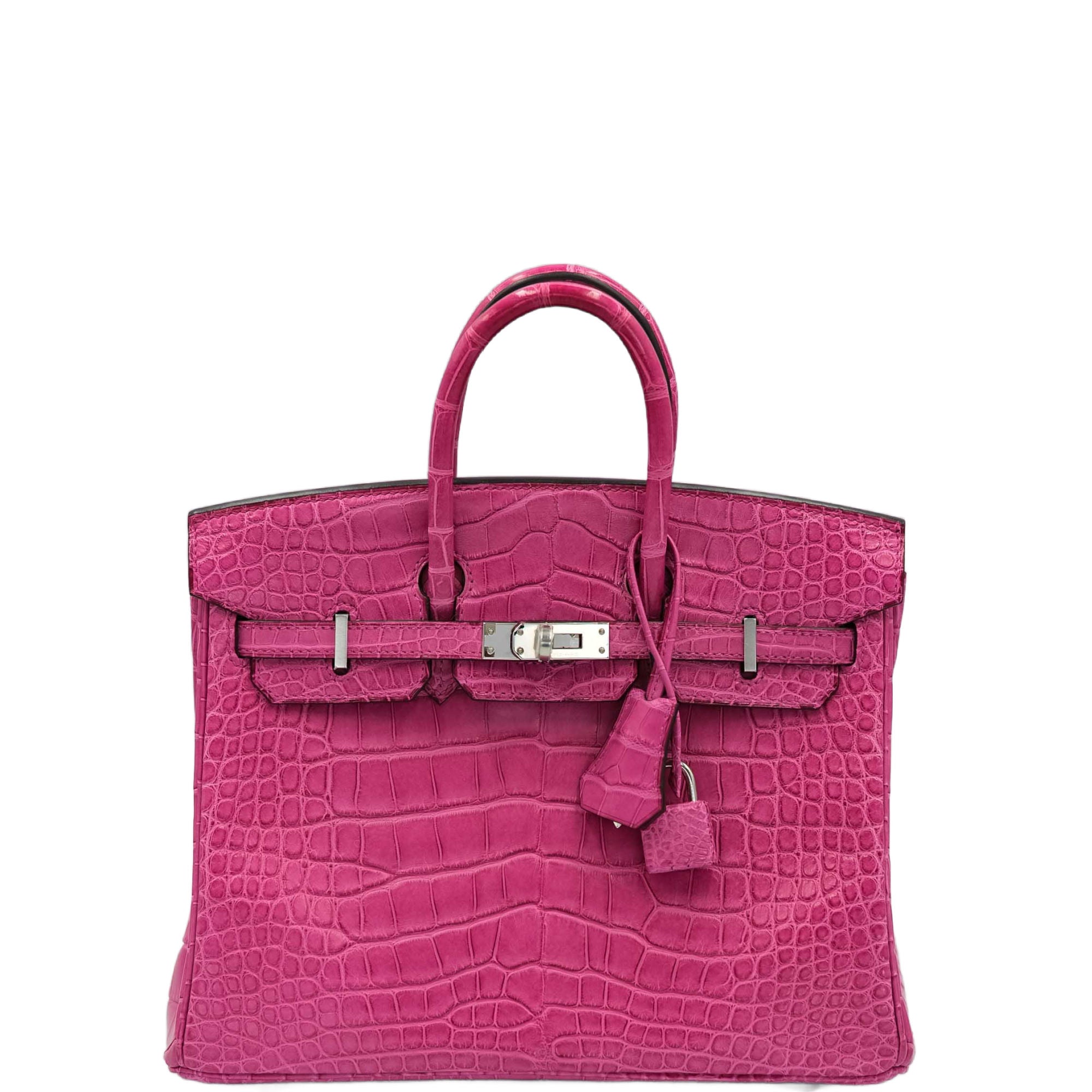 Hermès Birkin 25 Rose Sheherazade Matte Alligator Palladium Hardware、mySite、garminoutage.com