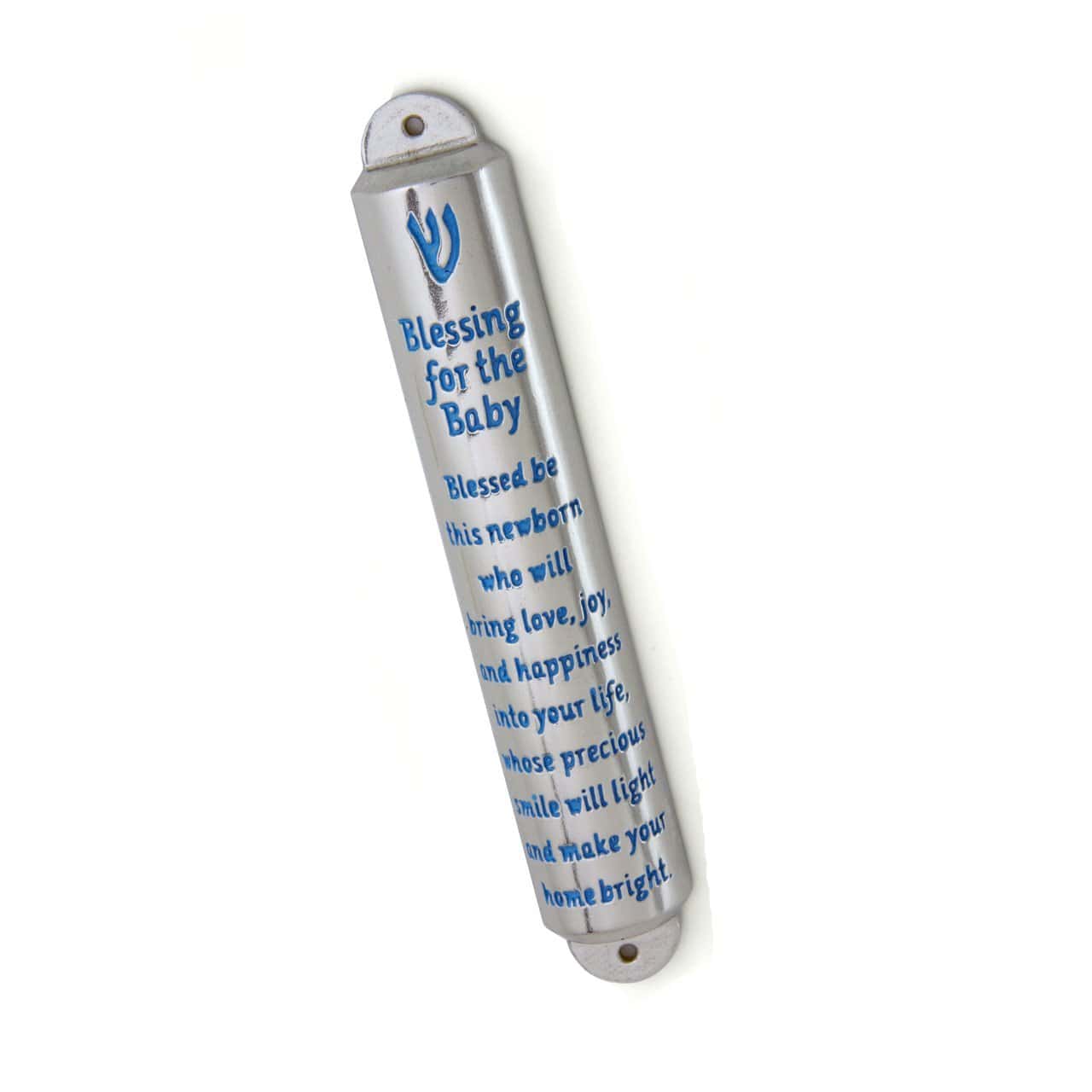 Baby Blessing Mezuzah by Joy Stember - Blue、mySite、topwebapps