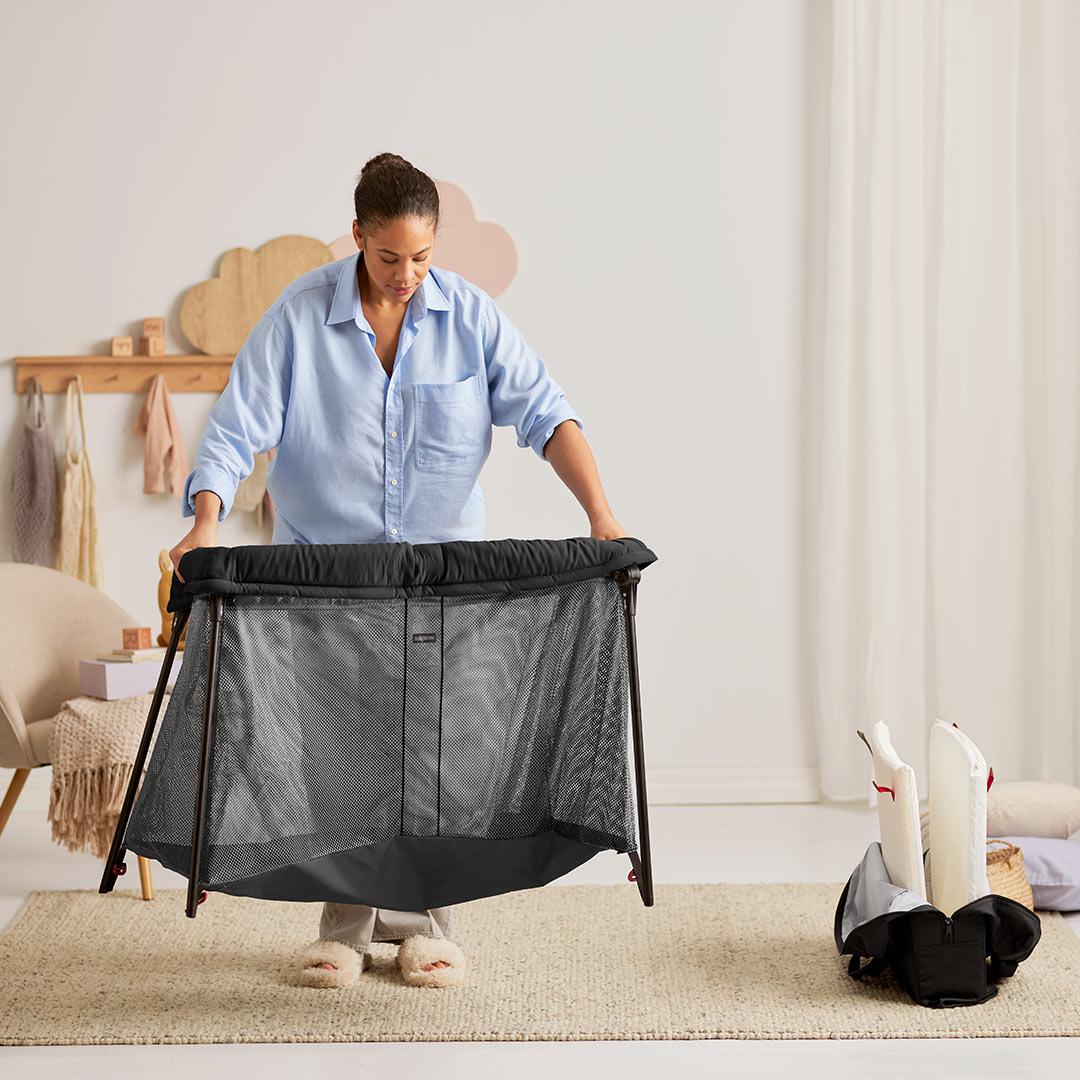  BabyBjorn Travel Cot Light - Black、mySite、merchandisen