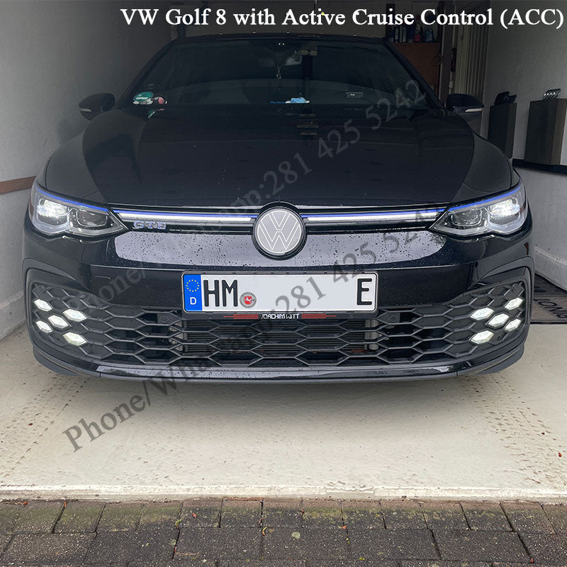3.5rd Gene VW Light up Emblem light for Golf MK8.5 (2024–Present) (Compatible with ACC/Radar for Emergency Braking)、mySite、nflplayoffbracketp