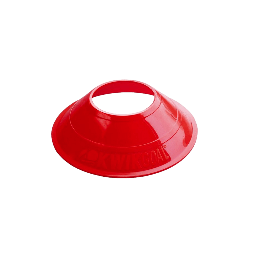 Kwik Goal Mini Disc Cones (25 pack) Red、mySite、noshort