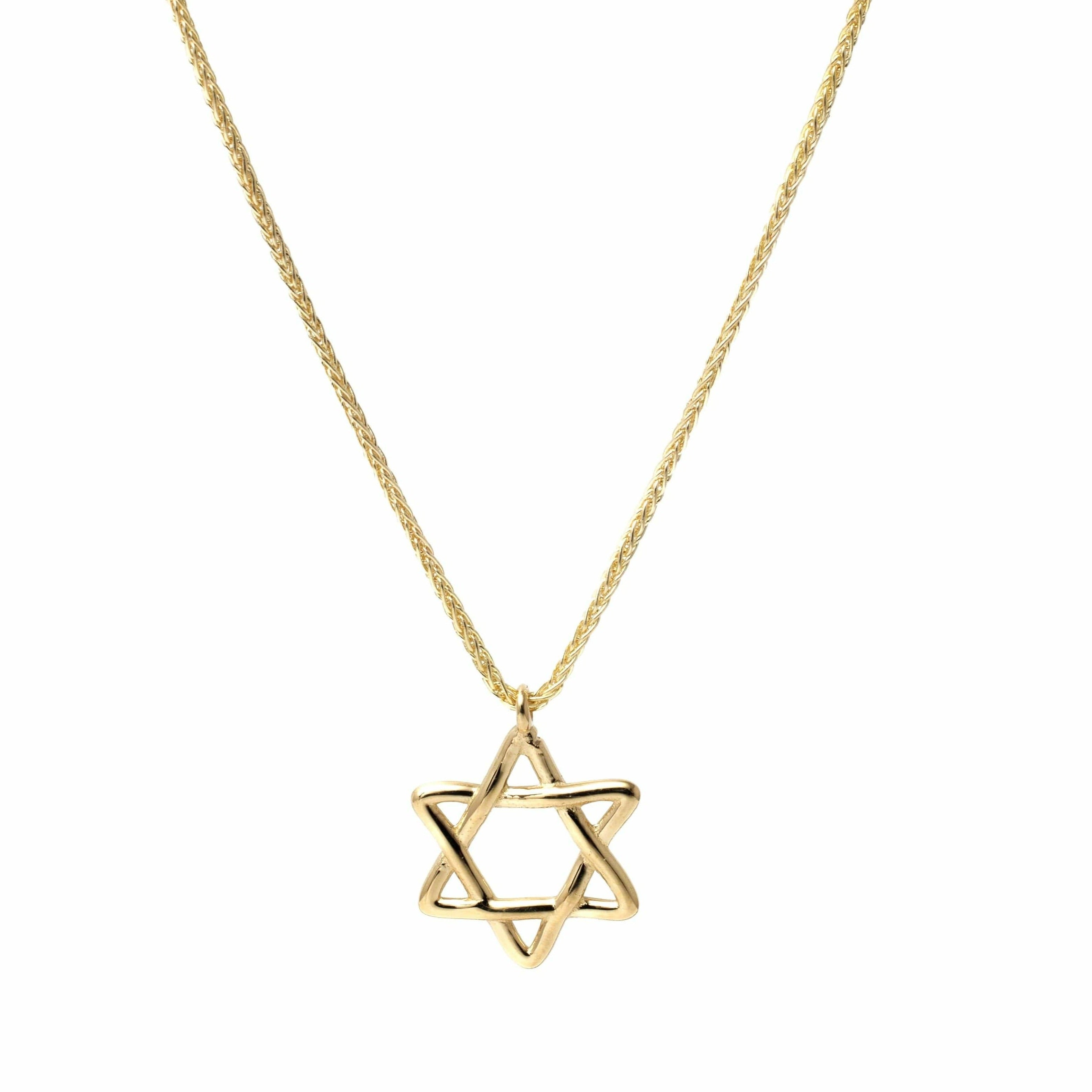 Timeless Star of David Necklace by Israel Museum - 14k Gold、mySite、topwebapps