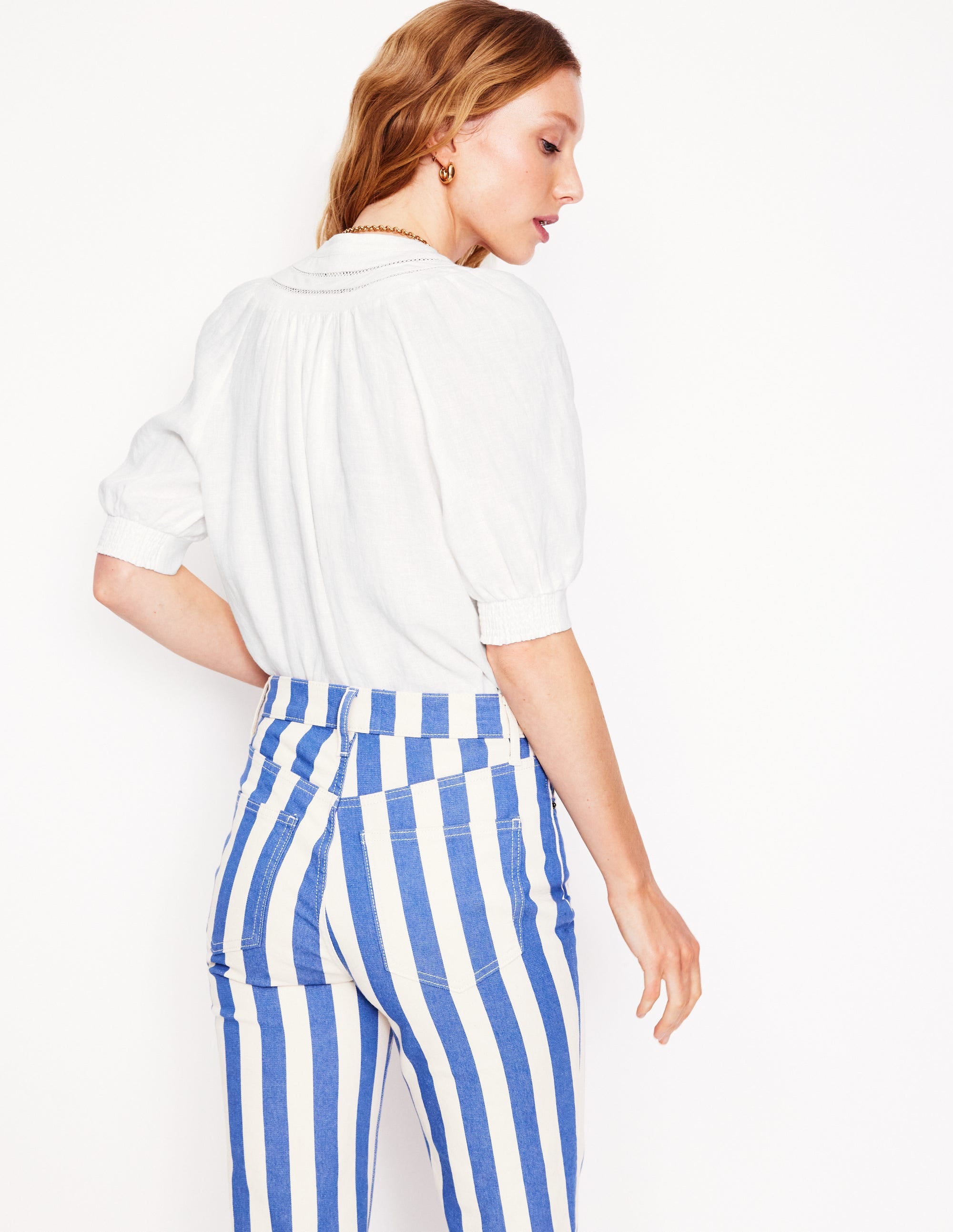  Bea Linen Top-White、mySite、ashleygrahame