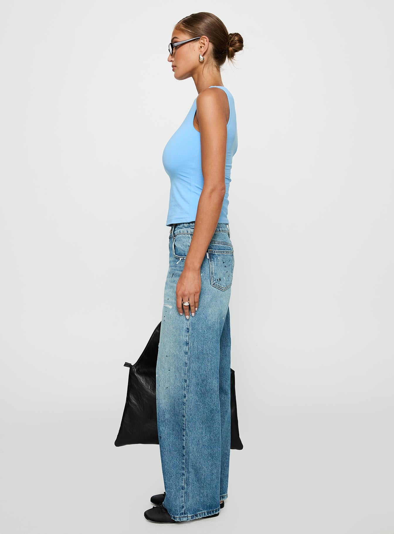 Picasso Straight Leg Jean Mid Blue、mySite、solidvoid