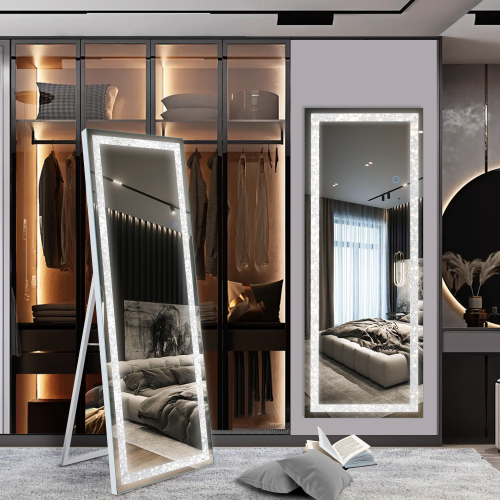 LED Crystal Mirror Light With Dimmable Lights、、eastwooduniform