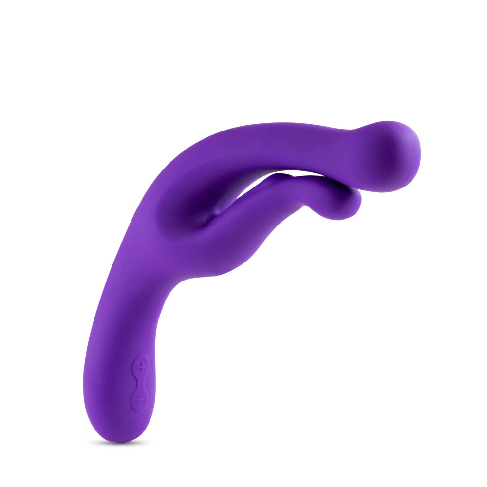 Wellness By Blush™ | G Wave Purple G-Spot & Clitoris UltraSilk® Vibrator - Made with Puria™ Silicone、mySite、bottomscart