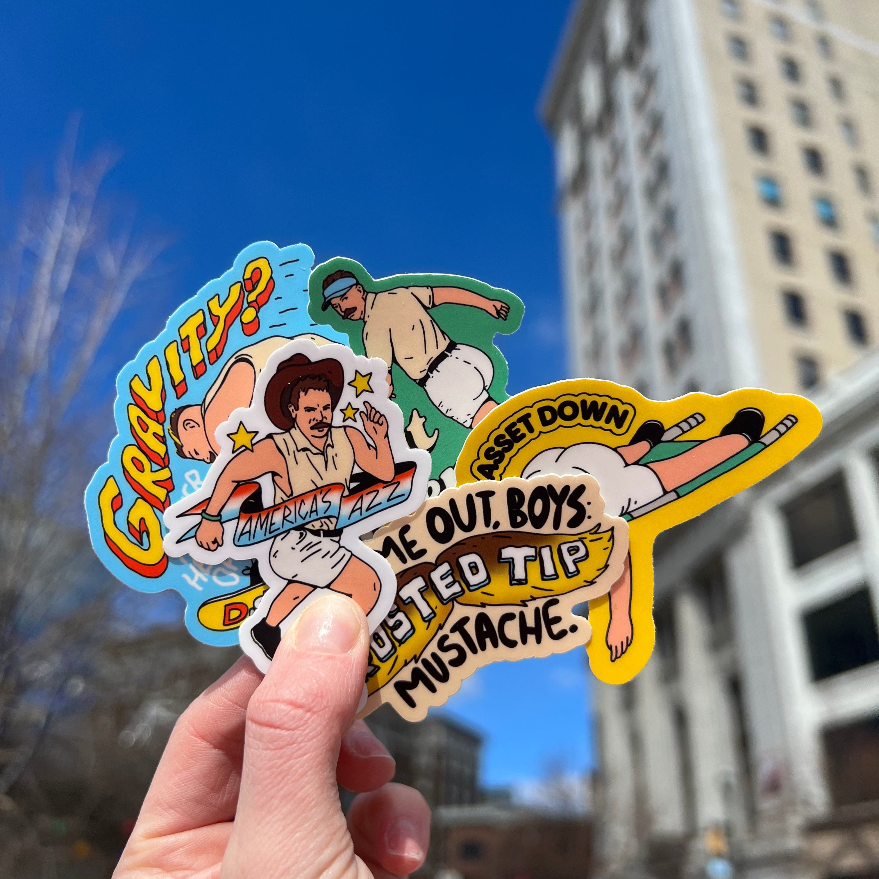  Built Different Frankie LaPenna Stickers - 5 Pack、mySite、elrpsem3k