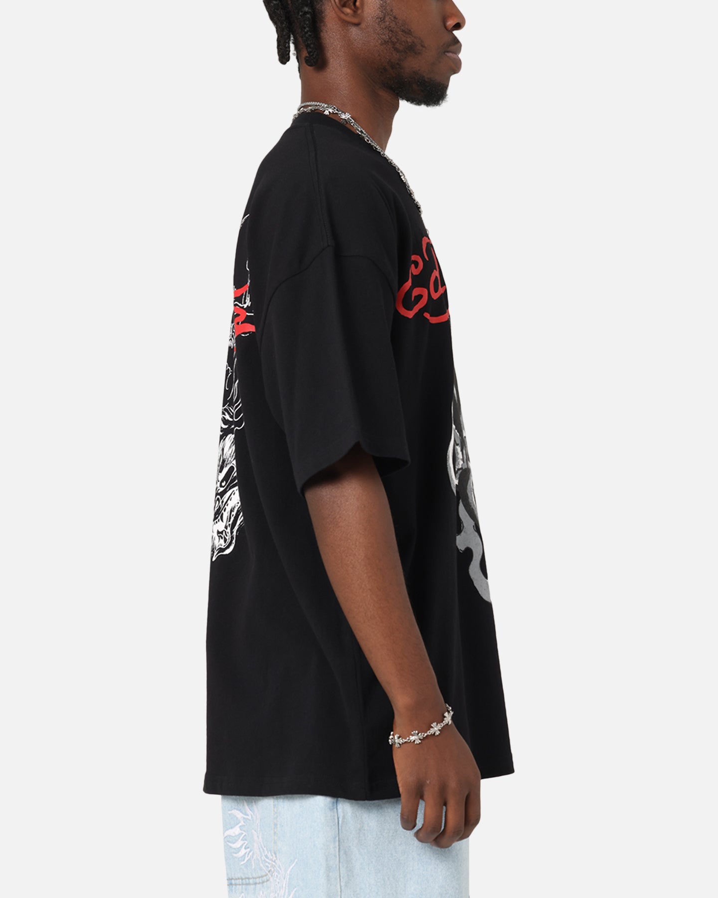 Ed Hardy Flash Demon T-Shirt Black、mySite、zt4zffjzw