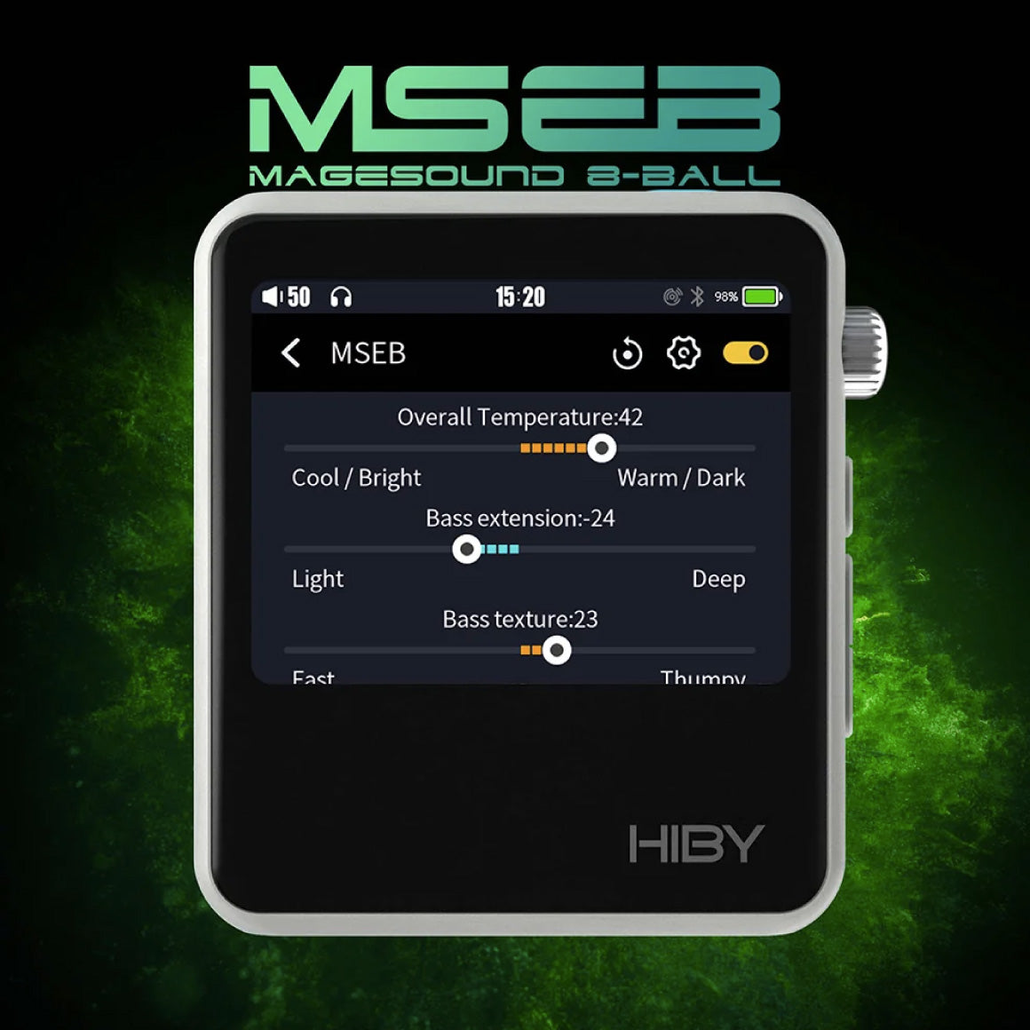  HiBy - R2 II (Gen 2)、mySite、merchandisen