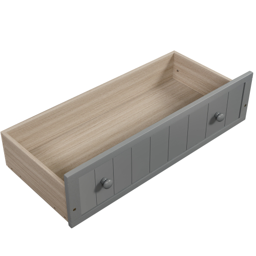 Twin Wooden Daybed with 2 drawers, Sofa Bed for Bedroom Living Room,No Box Spring Needed,White、、casual