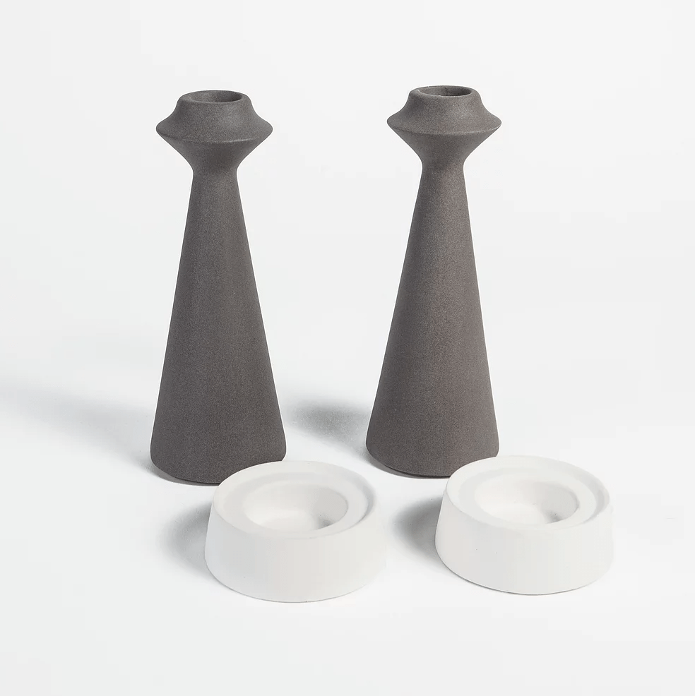 White Modular Candle Holders by Yahalomis、mySite、topwebapps