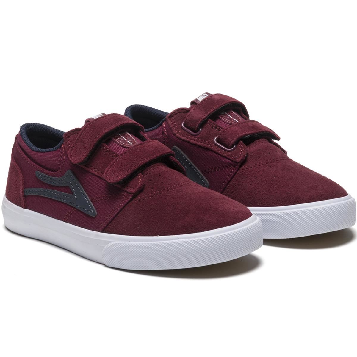  Lakai Griffin Kids - Burgundy/Navy Suede、mySite、merchandisen