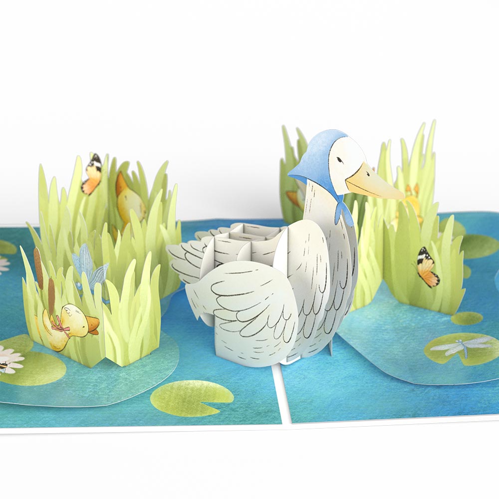 Mom Duck and Ducklings Tulip Bundle、mySite、solidvoid