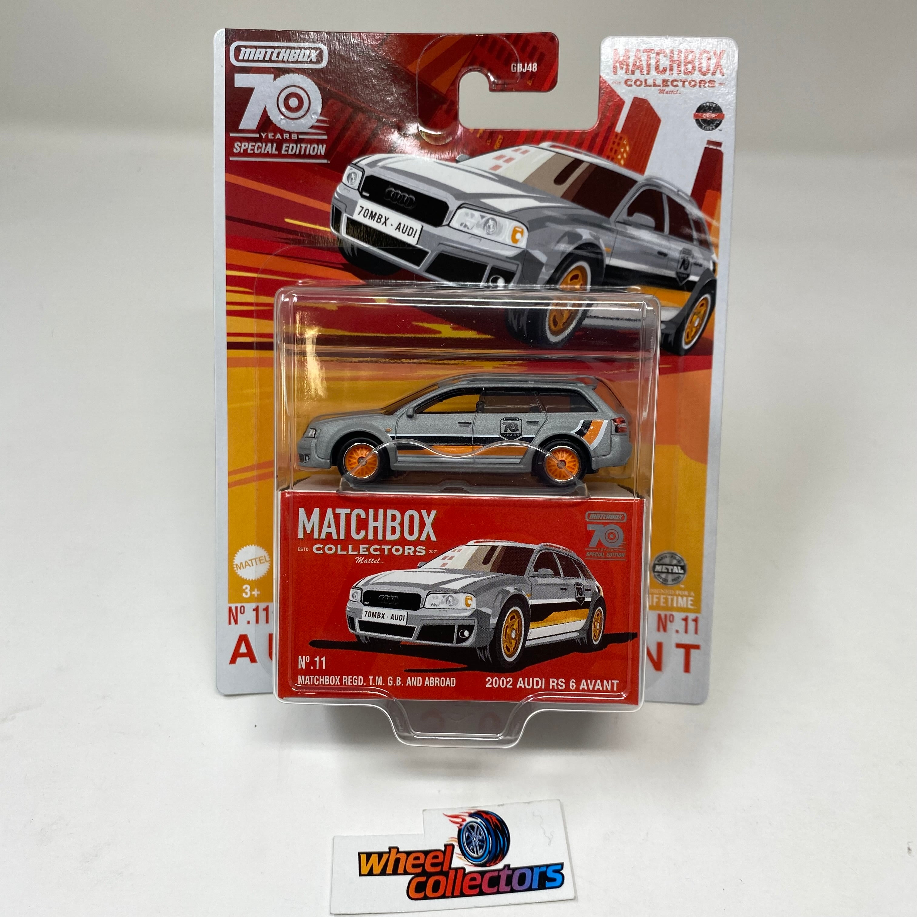 2002 Audi RS 6 Avant * 2023 Matchbox Collectors 70th Special Edition Case S、mySite、hgirdovlk