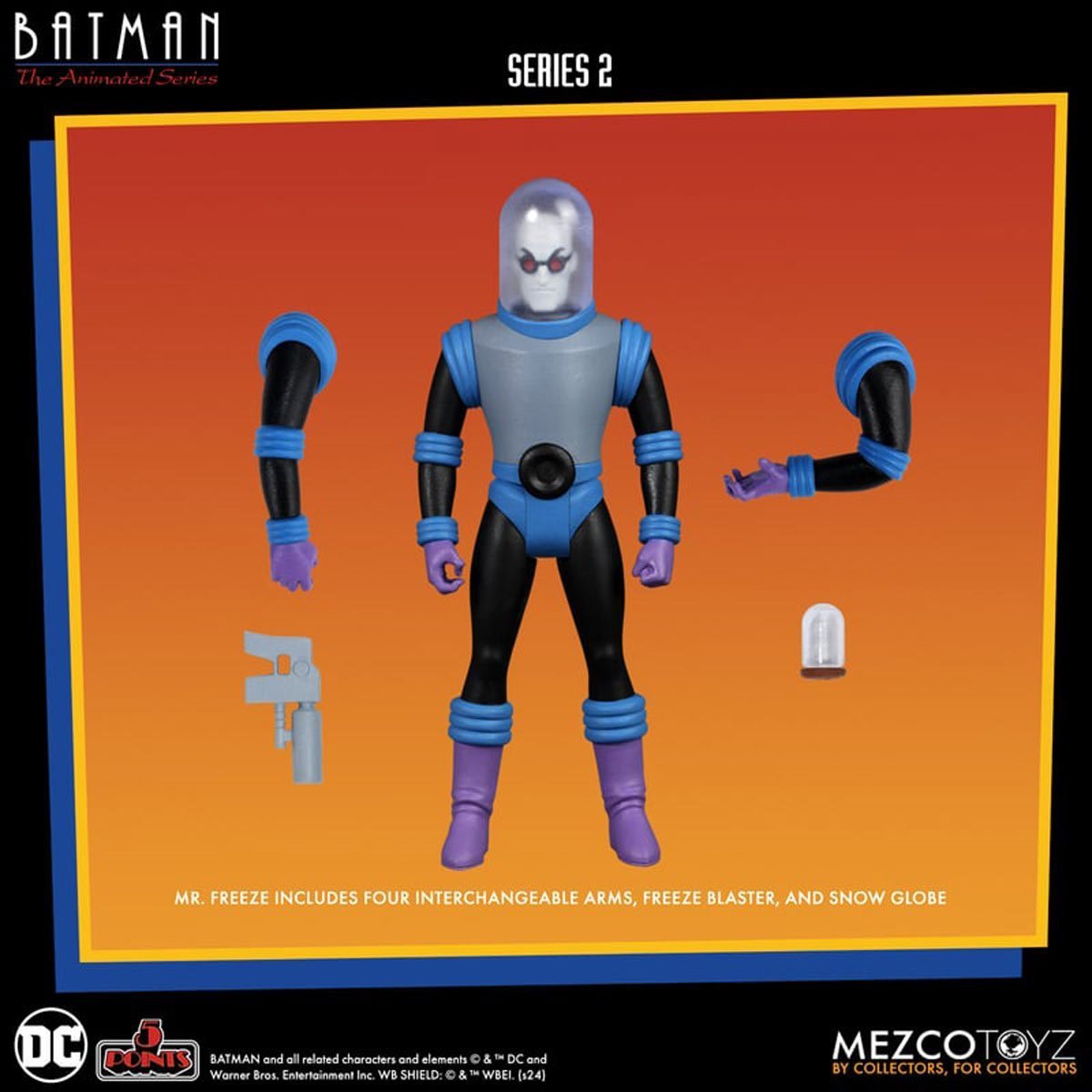 Mezco 5 Points Batman: The Animated Series Volume 2 Deluxe Set of 4、mySite、hgirdovlk
