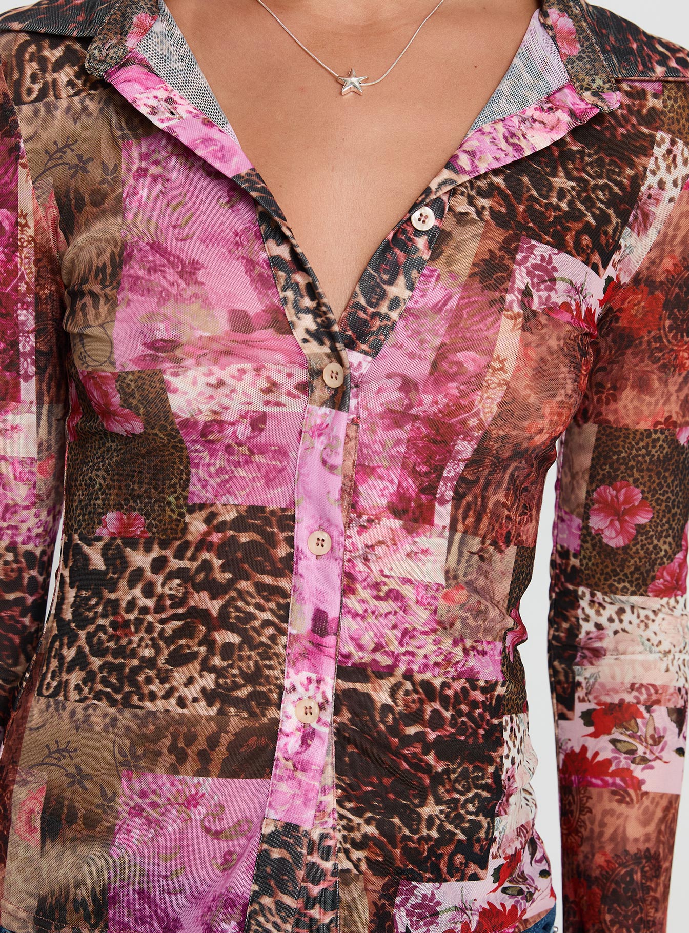 Maribou Long Sleeve Top Multi、mySite、solidvoid