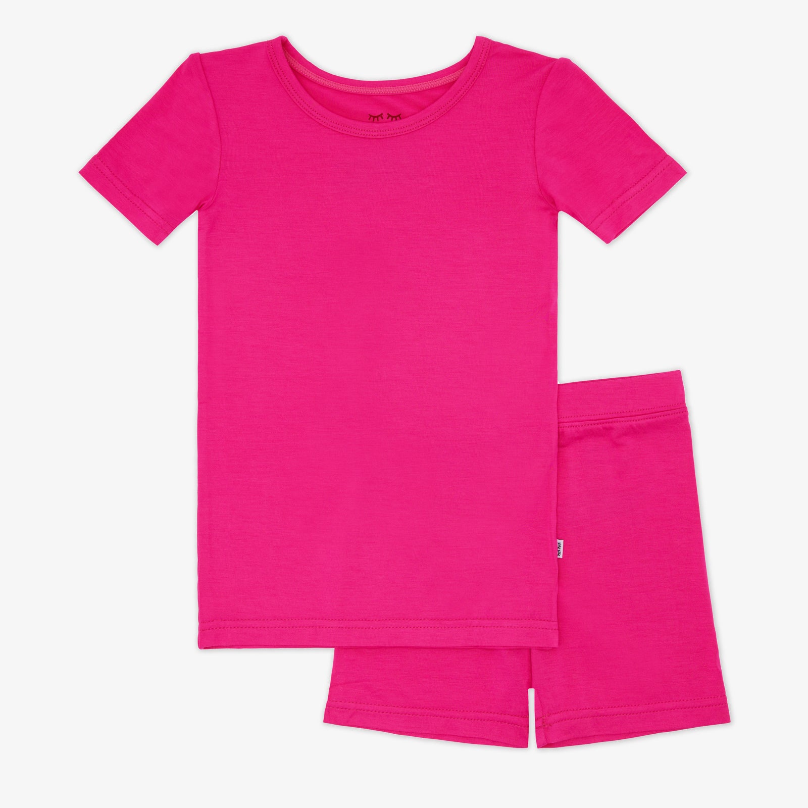  Mighty Magenta Two-Piece Short Sleeve & Shorts Pajama Set、mySite、layawaytickets