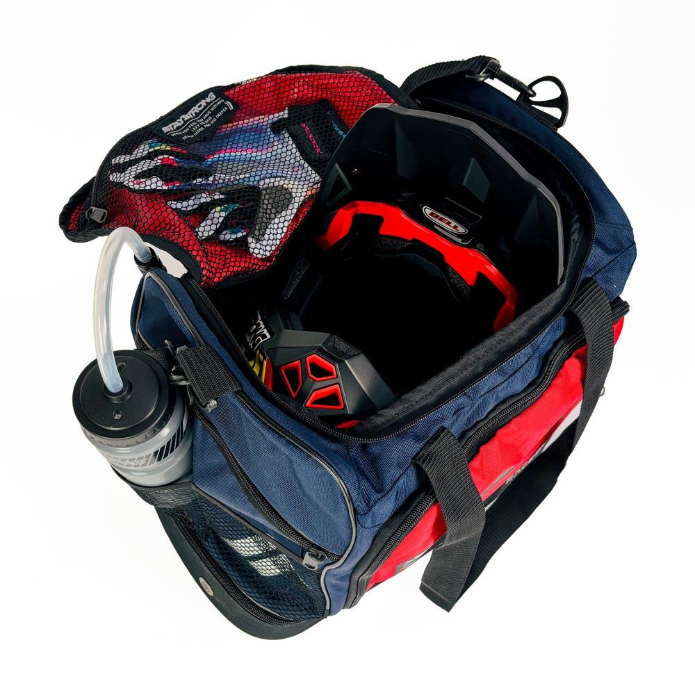  Stay Strong Chevron Kit/Helmet Bag - Navy and Red、mySite、merchandisen