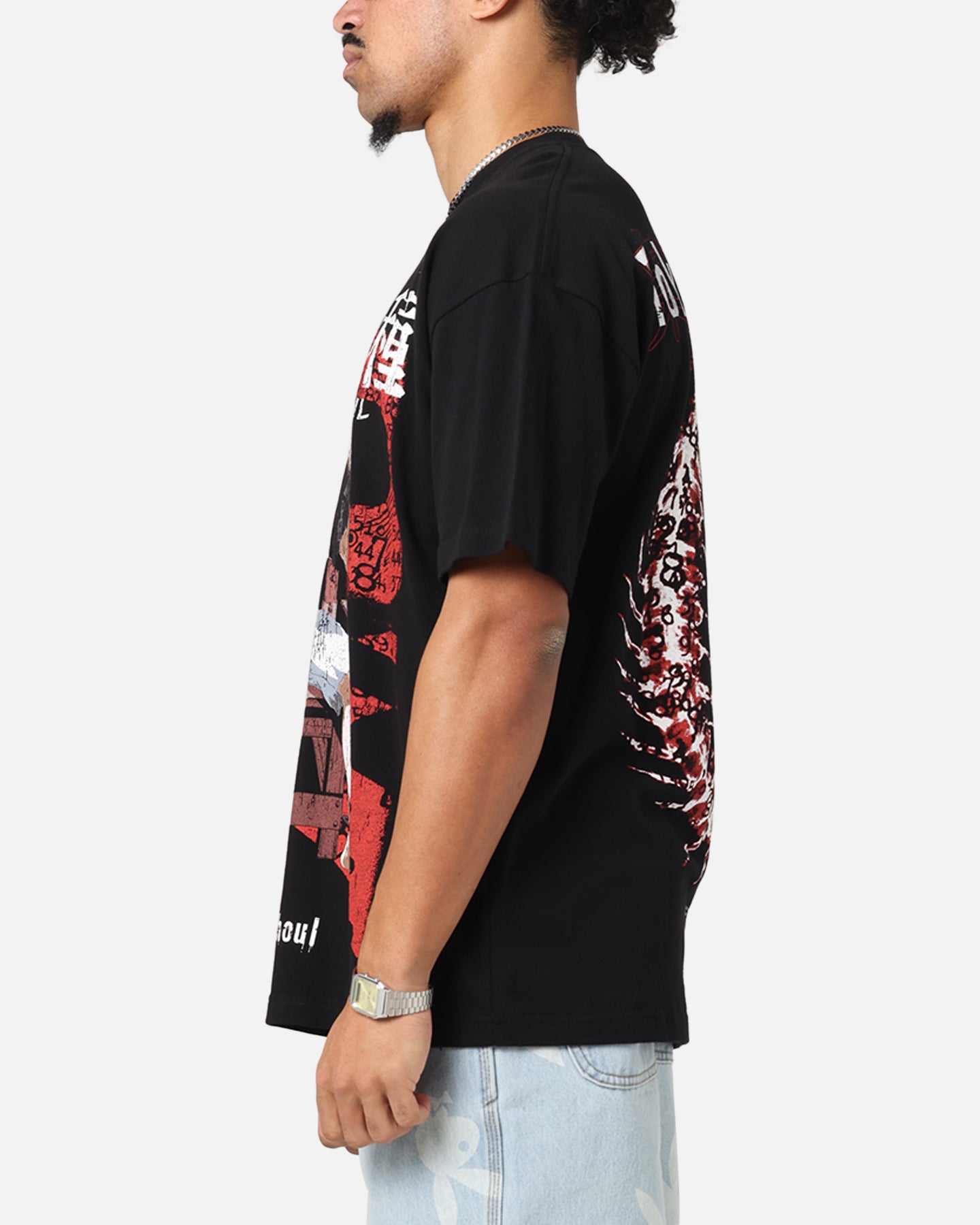 73 Studio X Tokyo Ghoul 1000 Minus 7 T-Shirt Black、mySite、zt4zffjzw