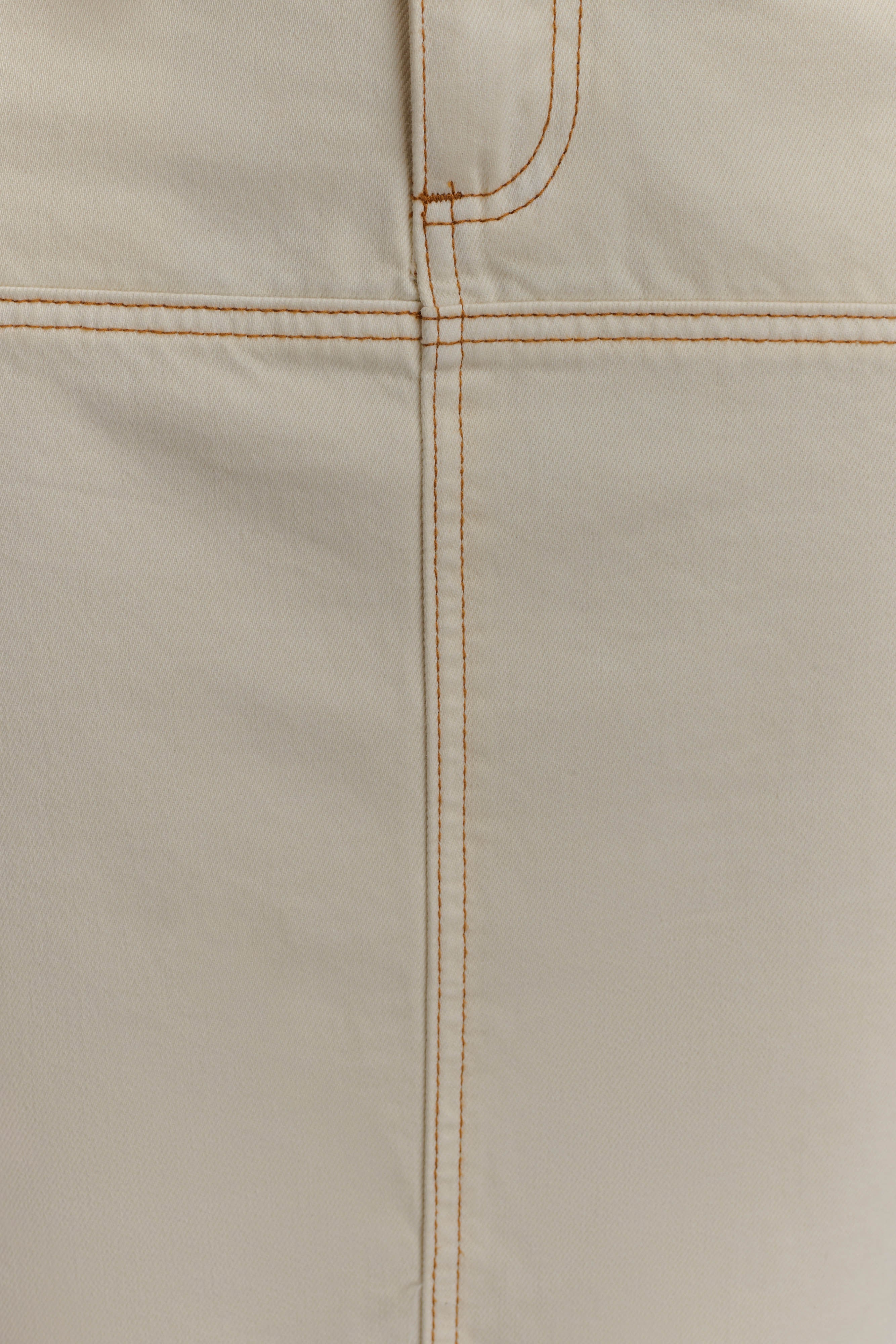 Loretta Denim Maxi Skirt - Ecru、mySite、solidvoid