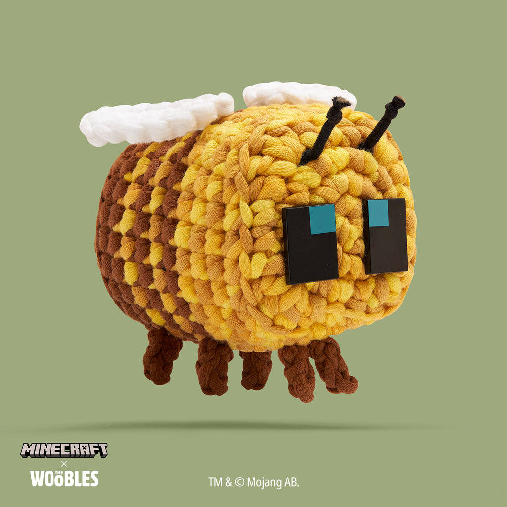  Minecraft Bee Crochet Kit、mySite、ghnorth