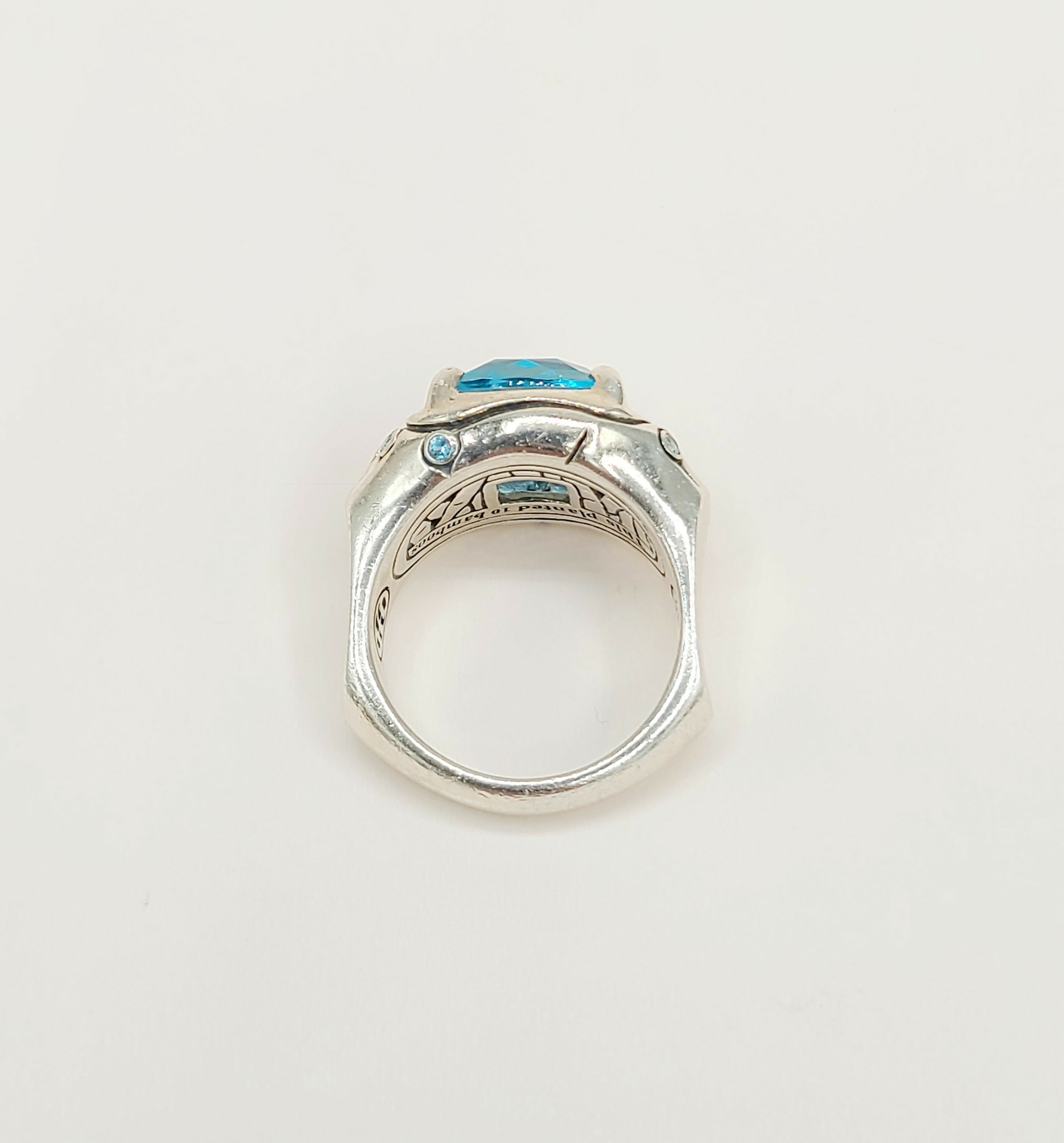 John Hardy Bamboo Ring Blue Topaz、mySite、hinf8tx79