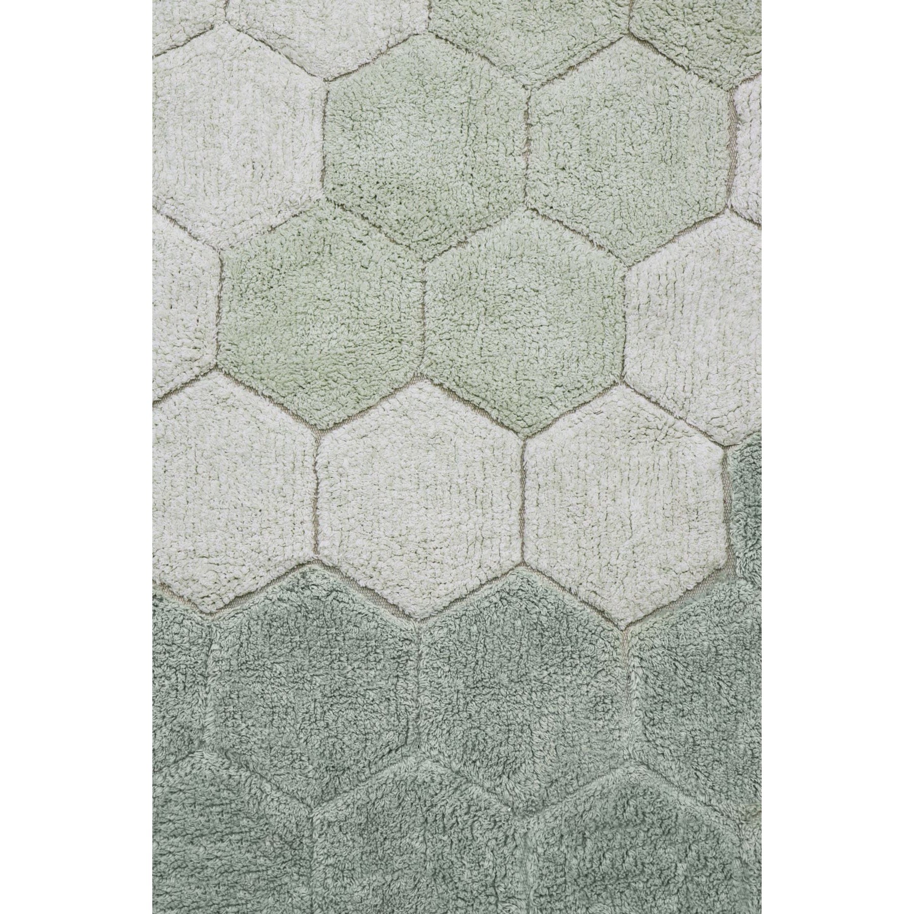 Planet Bee Round Honeycomb Blue Sage Washable Rug、mySite、gigharbornorthrealestate