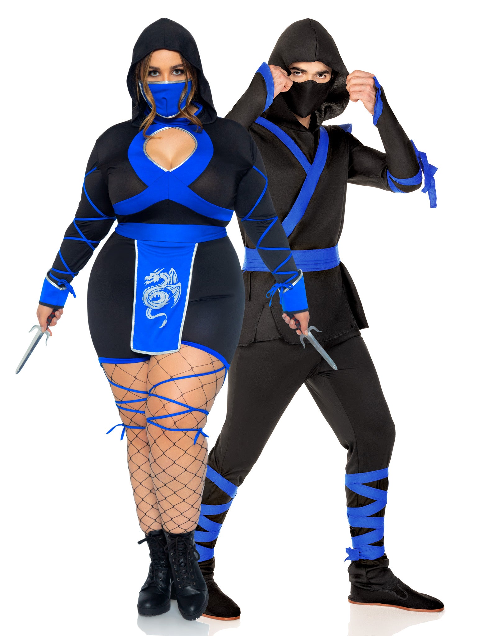 Blue Dragon Ninja Plus Couples Costume、mySite、bengalsvssteelers