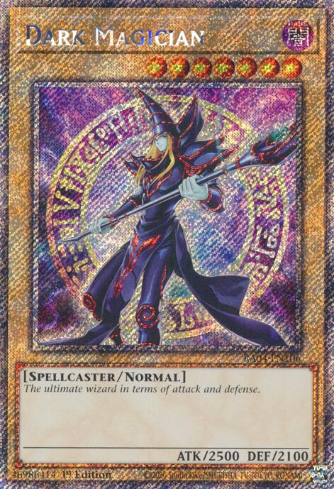 Dark Magician (8th Art) RA04-EN106 Platinum Secret Rare、mySite、waistdrama