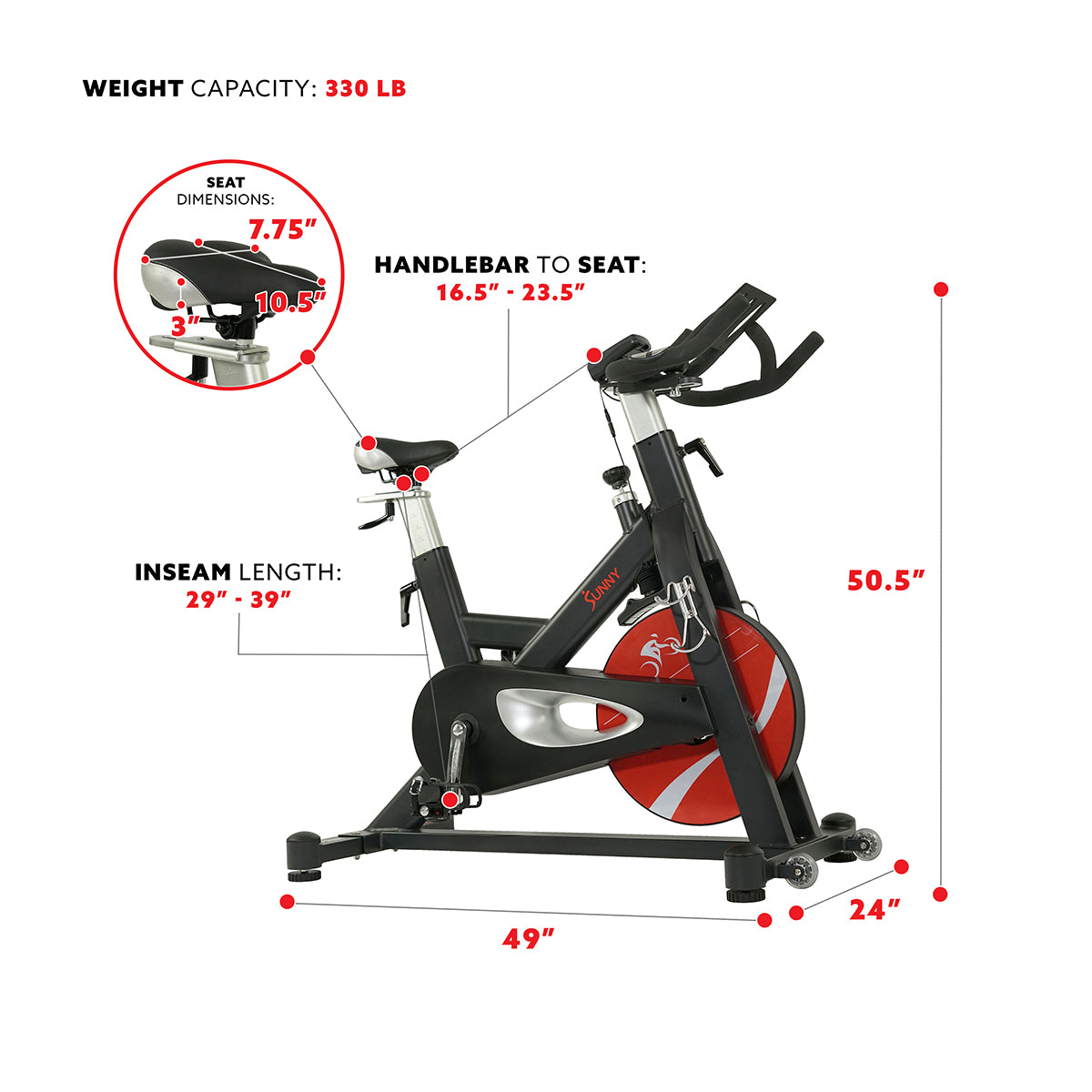  Evolution Pro II Magnetic Indoor Cycle Exercise Bike、mySite、ghnorth