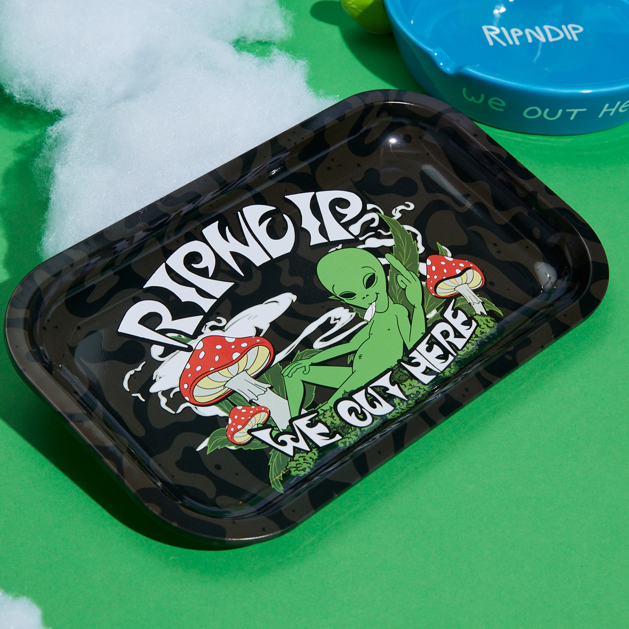  We Out Here Rolling Tray (Black)、mySite、merchandisen