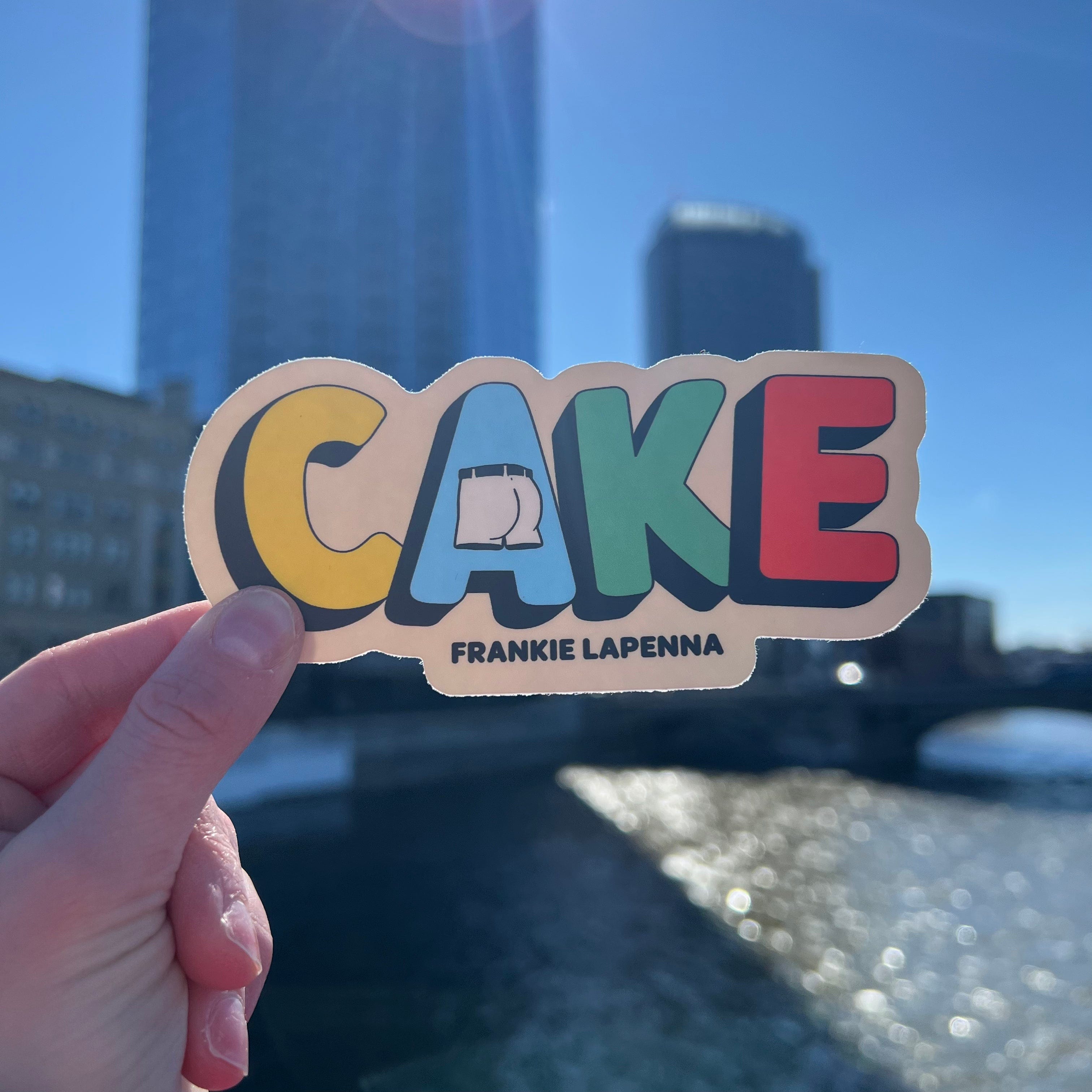  Cake Frankie Lapenna Sticker、mySite、ghnorth