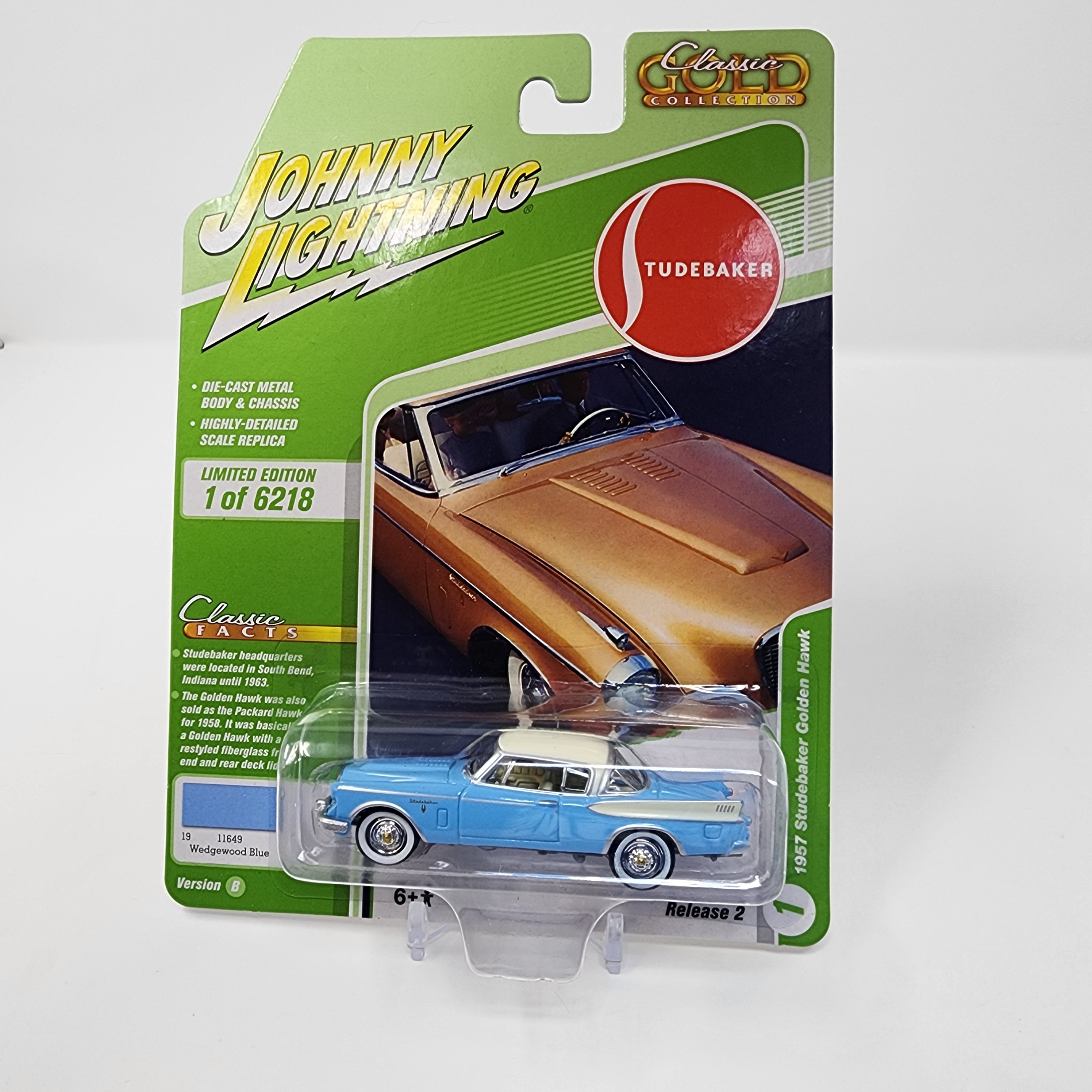 1957 Studebaker Golden Hawk * Johnny Lightning Studebaker、mySite、hgirdovlk