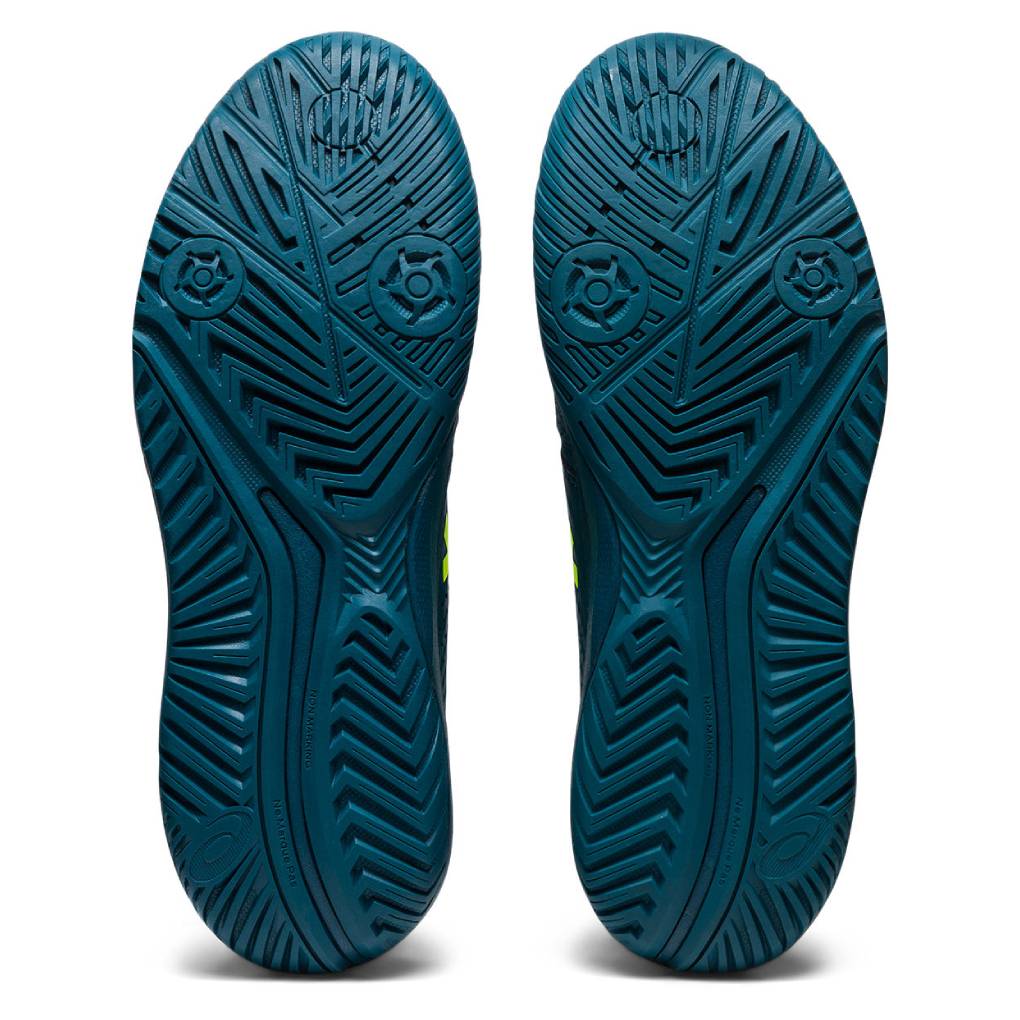 Asics Gel Challenger 14 Men's Tennis Shoe (Blue/Yellow)