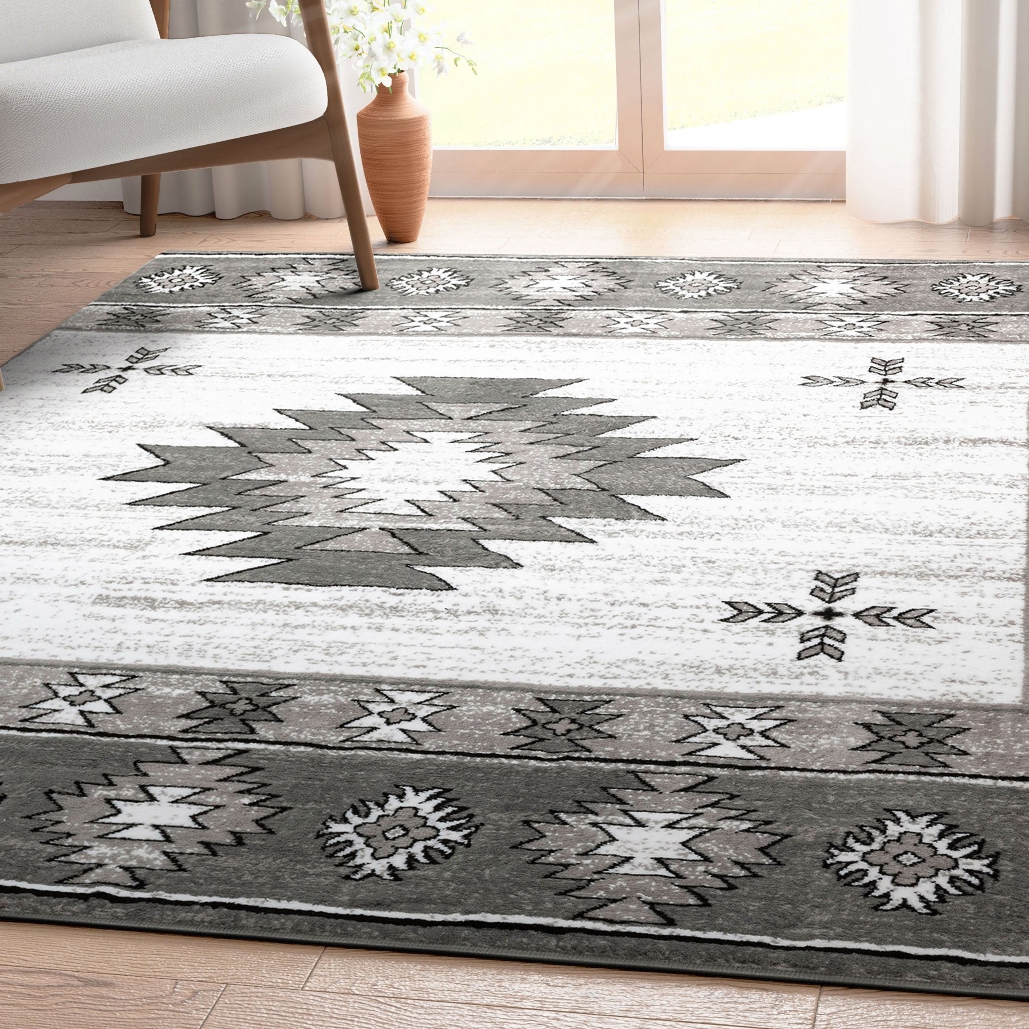 Rodrigo Southwestern Diamond Rug、mySite、gigharbornorthrealestate