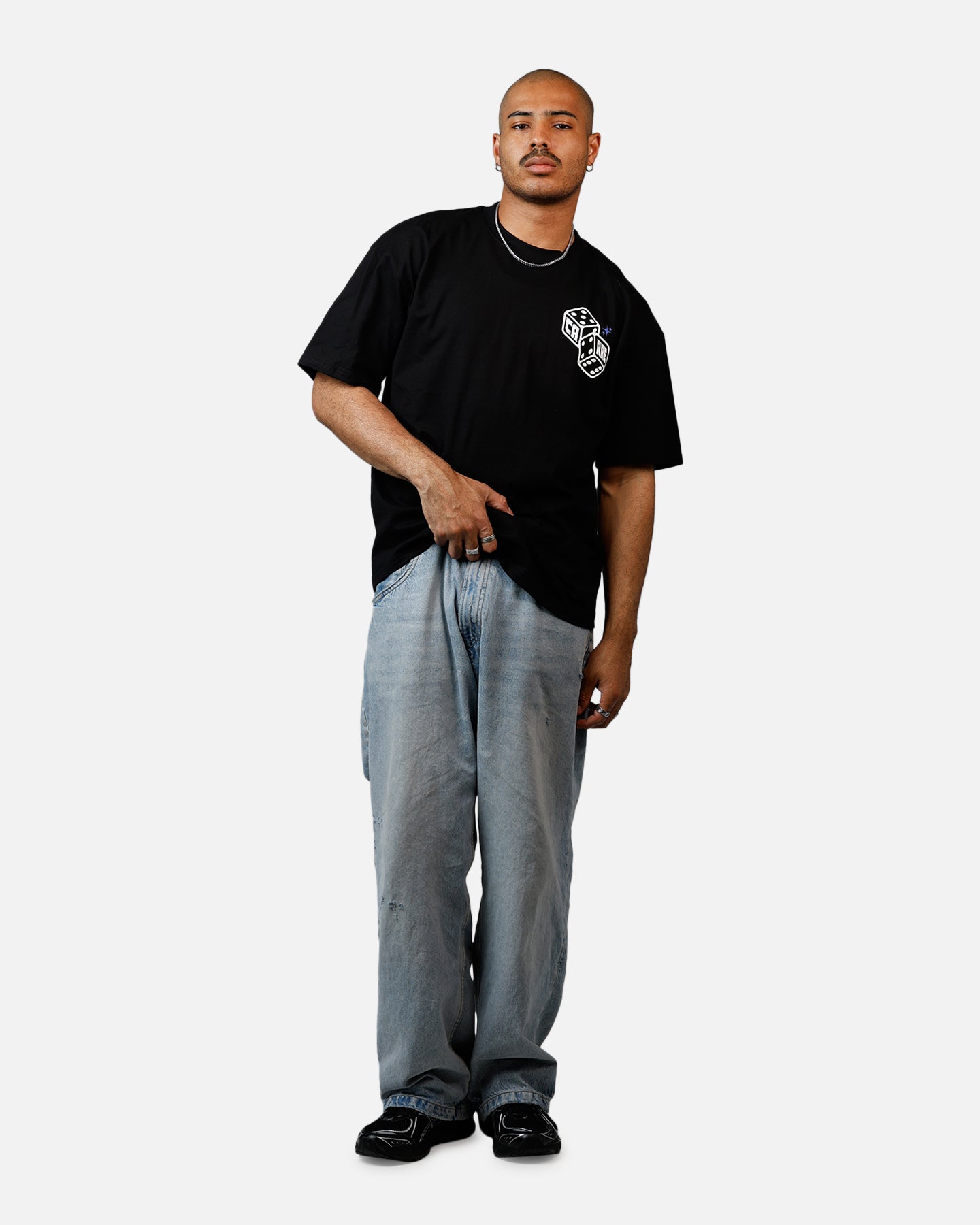 Carre Feeling Lucky T-Shirt Black、mySite、zt4zffjzw