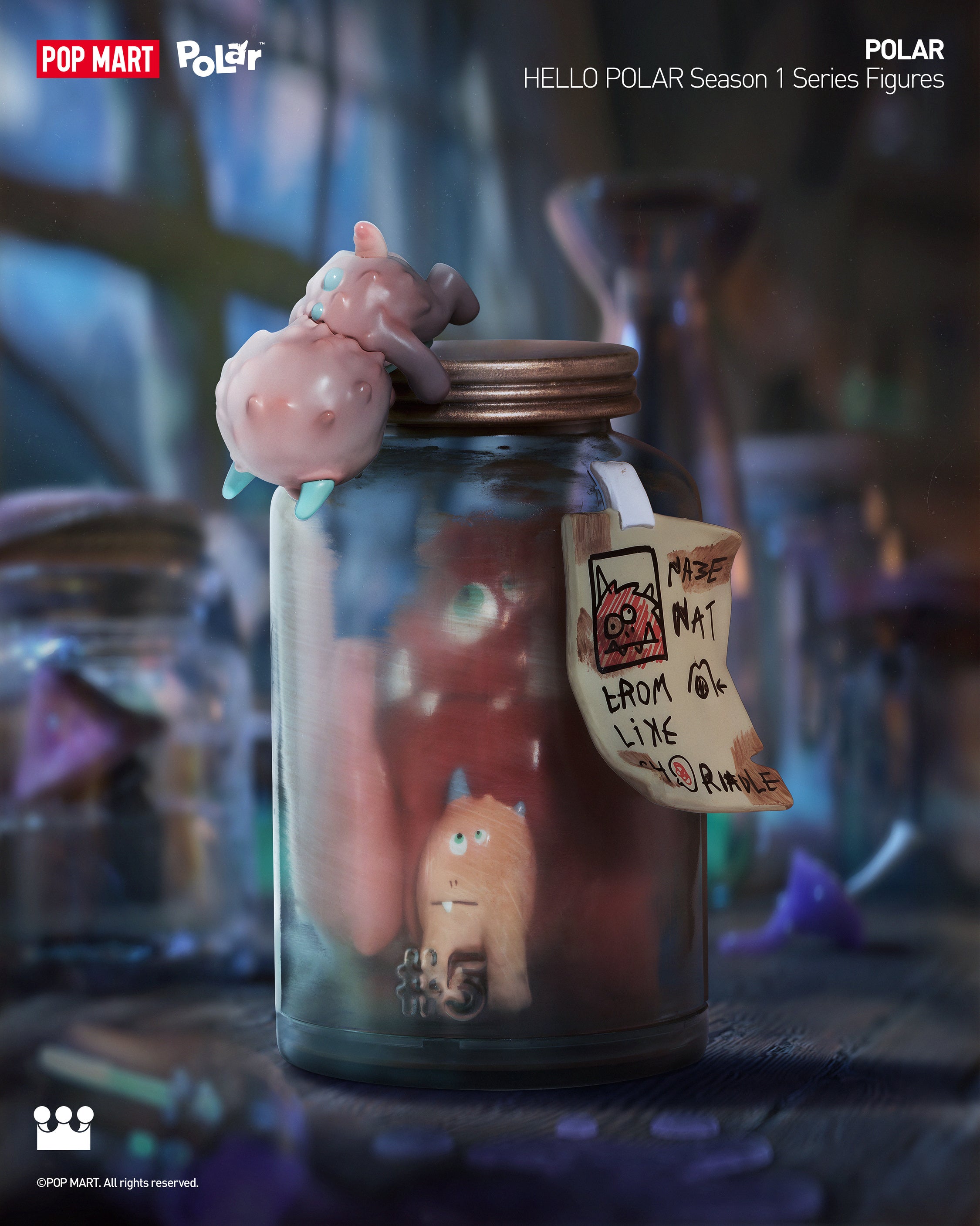  POP MART POLAR - HELLO POLAR Season 1 Series Figures、mySite、greenlandpopulation