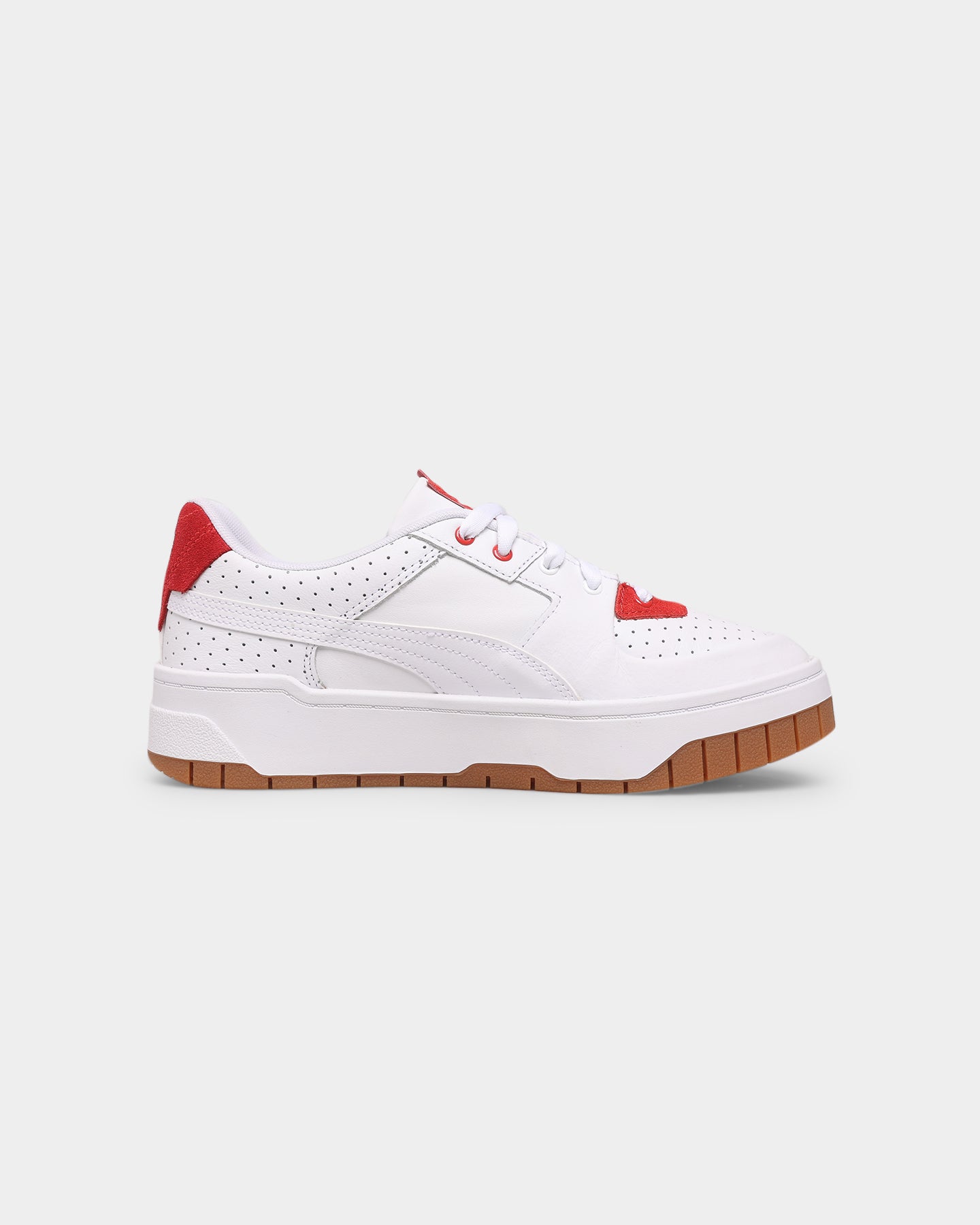 PUMA Women's Cali Dream Heritage Puma White-Gum-High Risk Red、mySite、zt4zffjzw